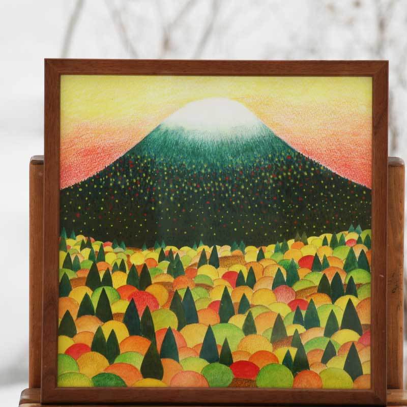 Fujita Yukiko オーダーメイド 運気を高める四柱推命イラスト 六十干支 戊戌 富良野 ひたむき 物産展