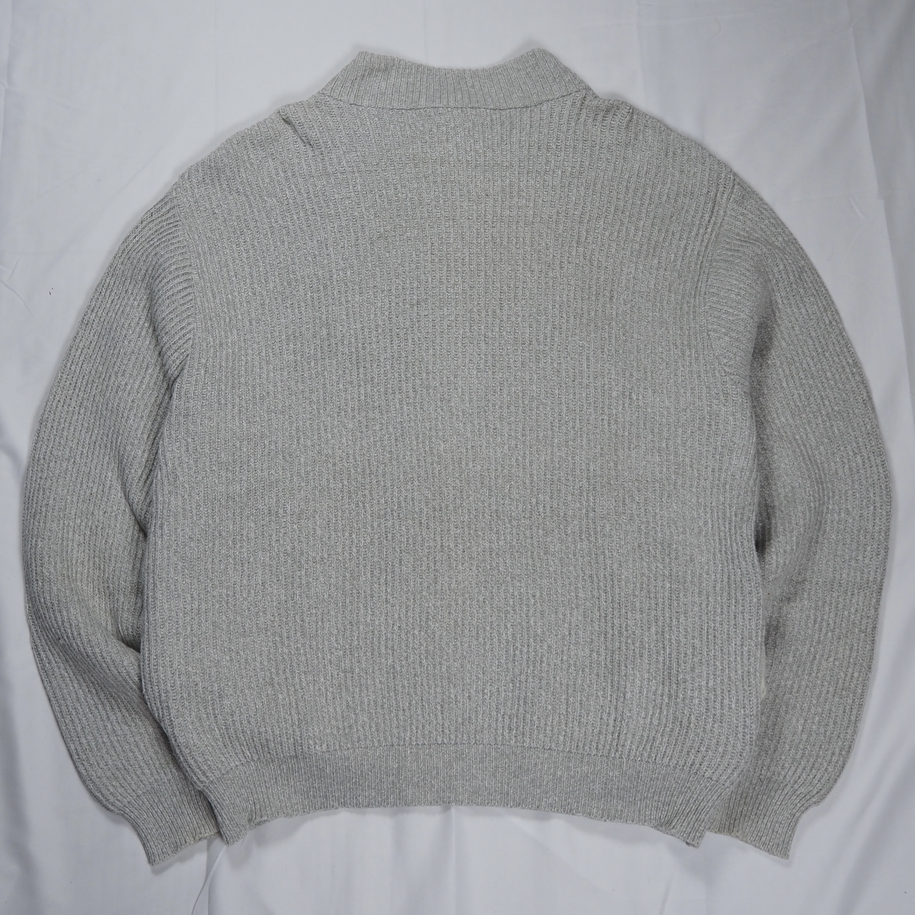 90’s L.L. Bean ドライバーズニット グレー XL アメリカ製 オンライン限定商品 の画像 10