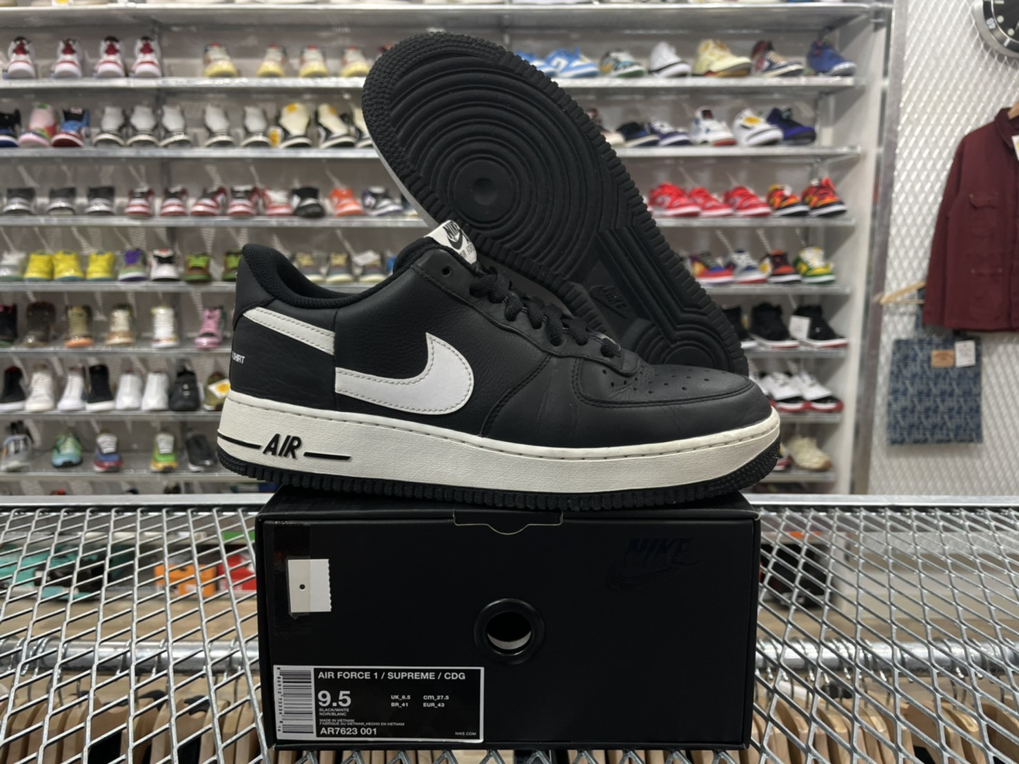 supreme cdg air force 1 2018