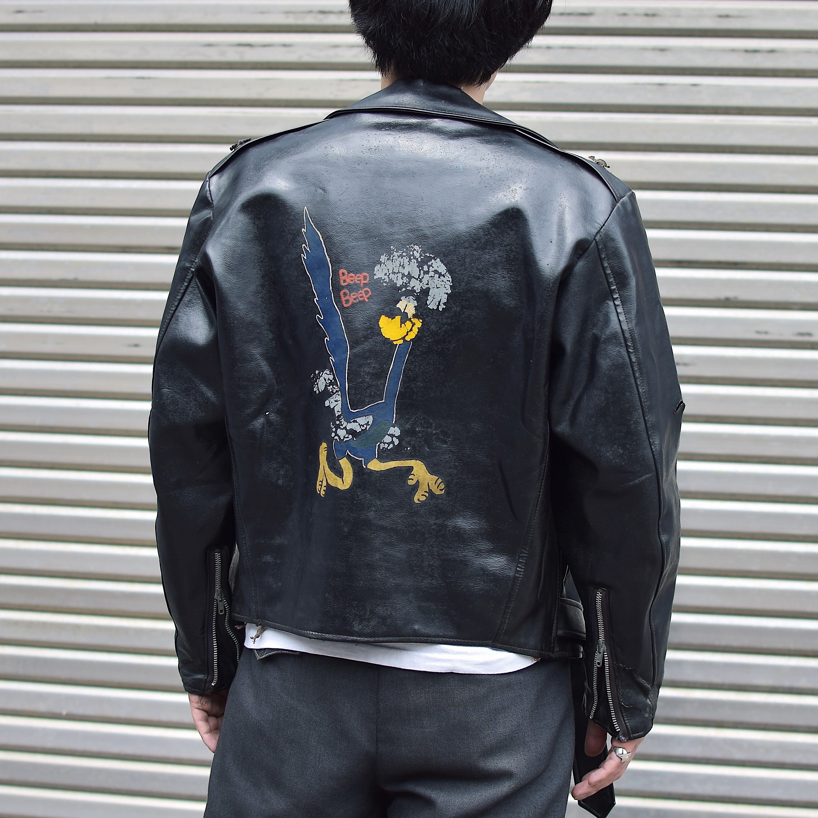 Vintage 50〜60’s【Admiral Sportswear】Double Riders Jacket の画像 4