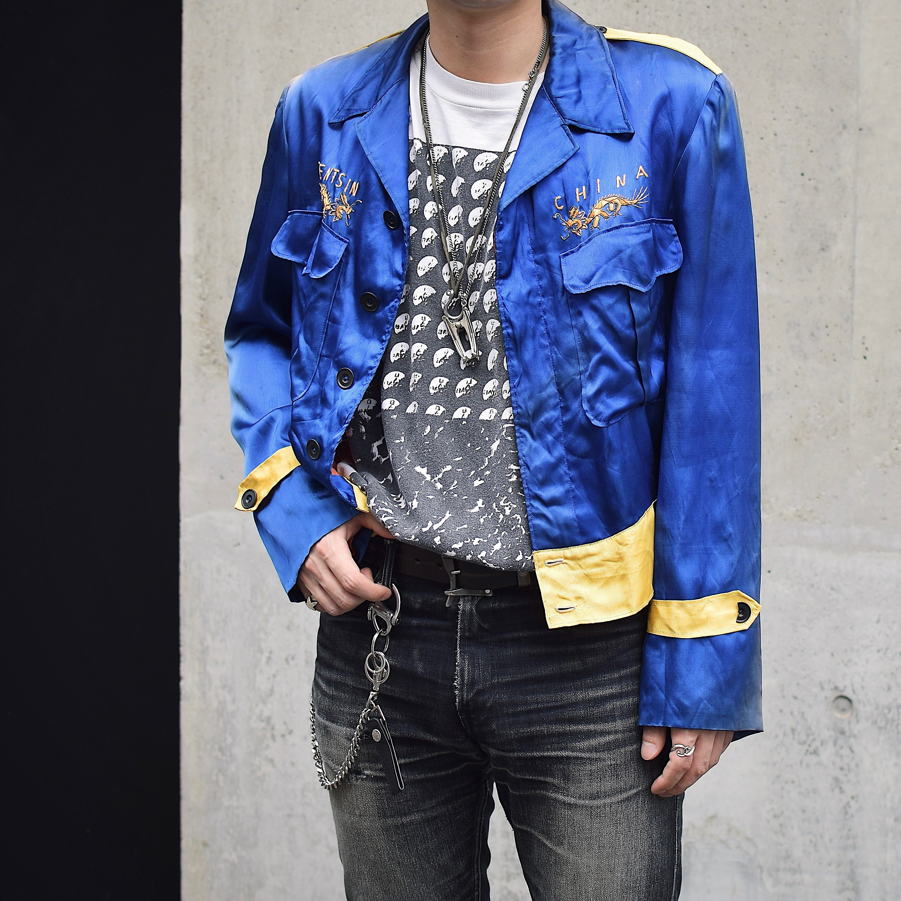 Vintage 50's "CHINA" Souvenir Jacket の画像 4