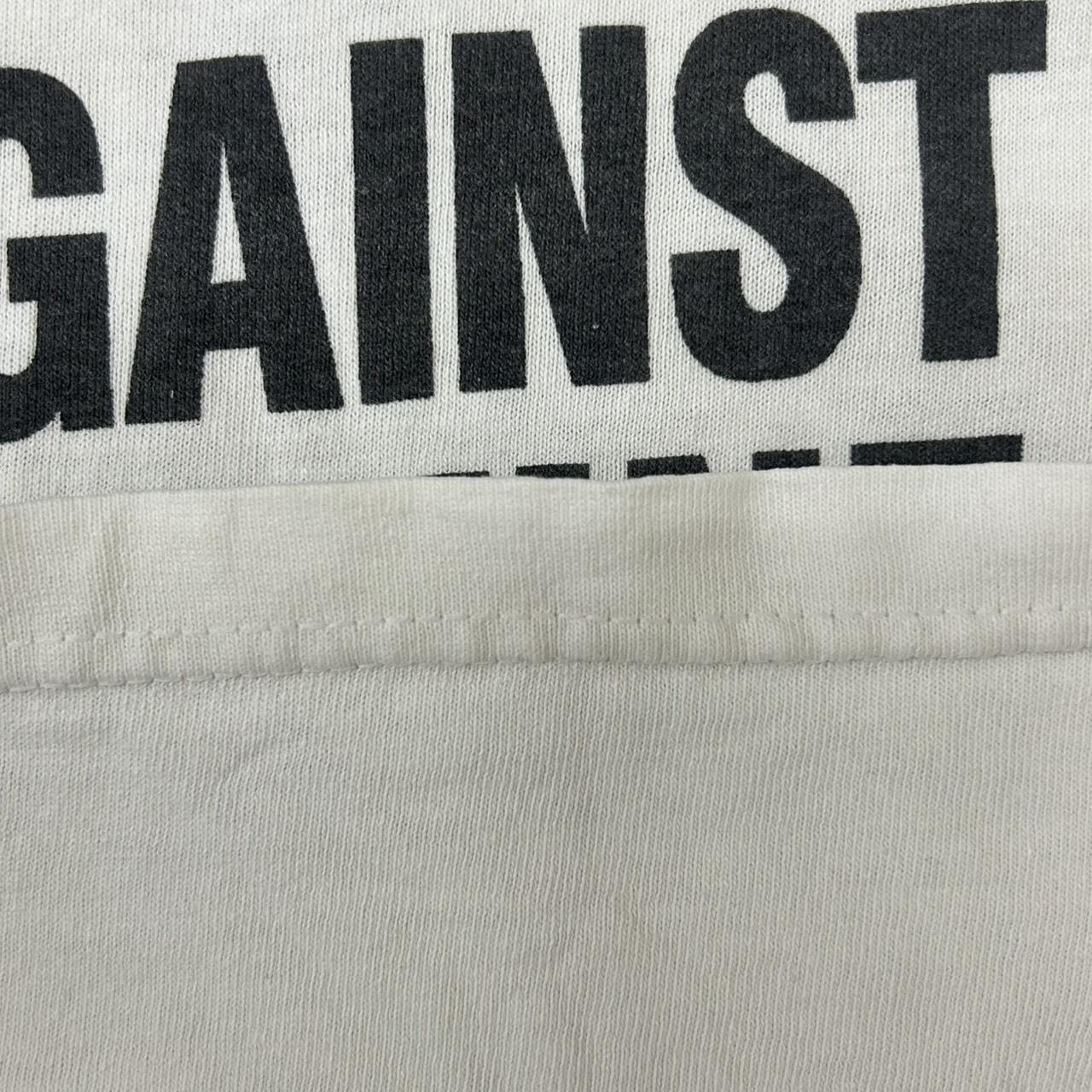 90s Rage Against The Machine RATM フォトプリント Tシャツ ホワイト バンドT Fits L の画像 9