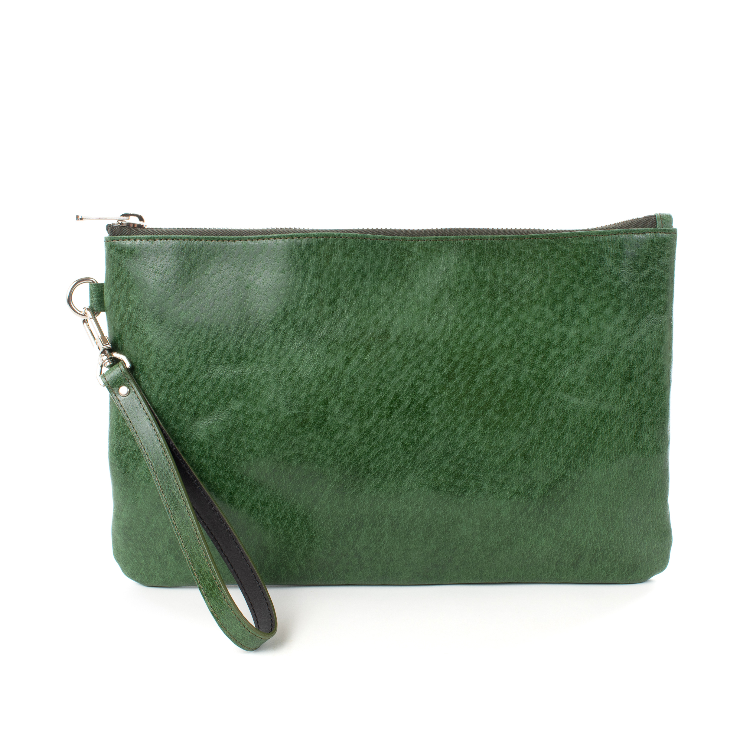 21年 冬 春モデル Wbl Styオリジナルウォレットクラッチバッグ Mossgreen Leather Accessory Collegium