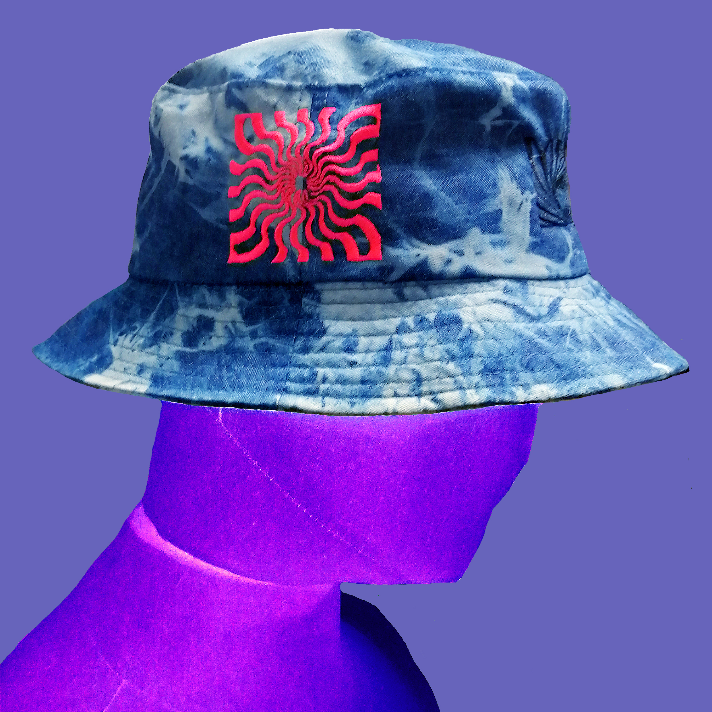 rave bucket hat