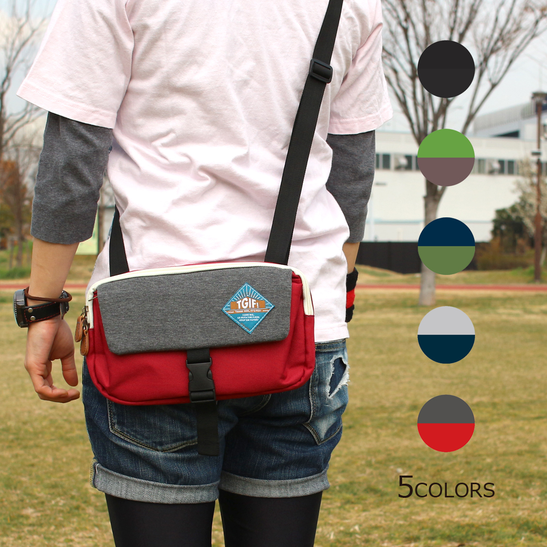 フェスバッグ Tgif 多機能ミニショルダー フェスバッグブランド Tgif Thank God It S Fes