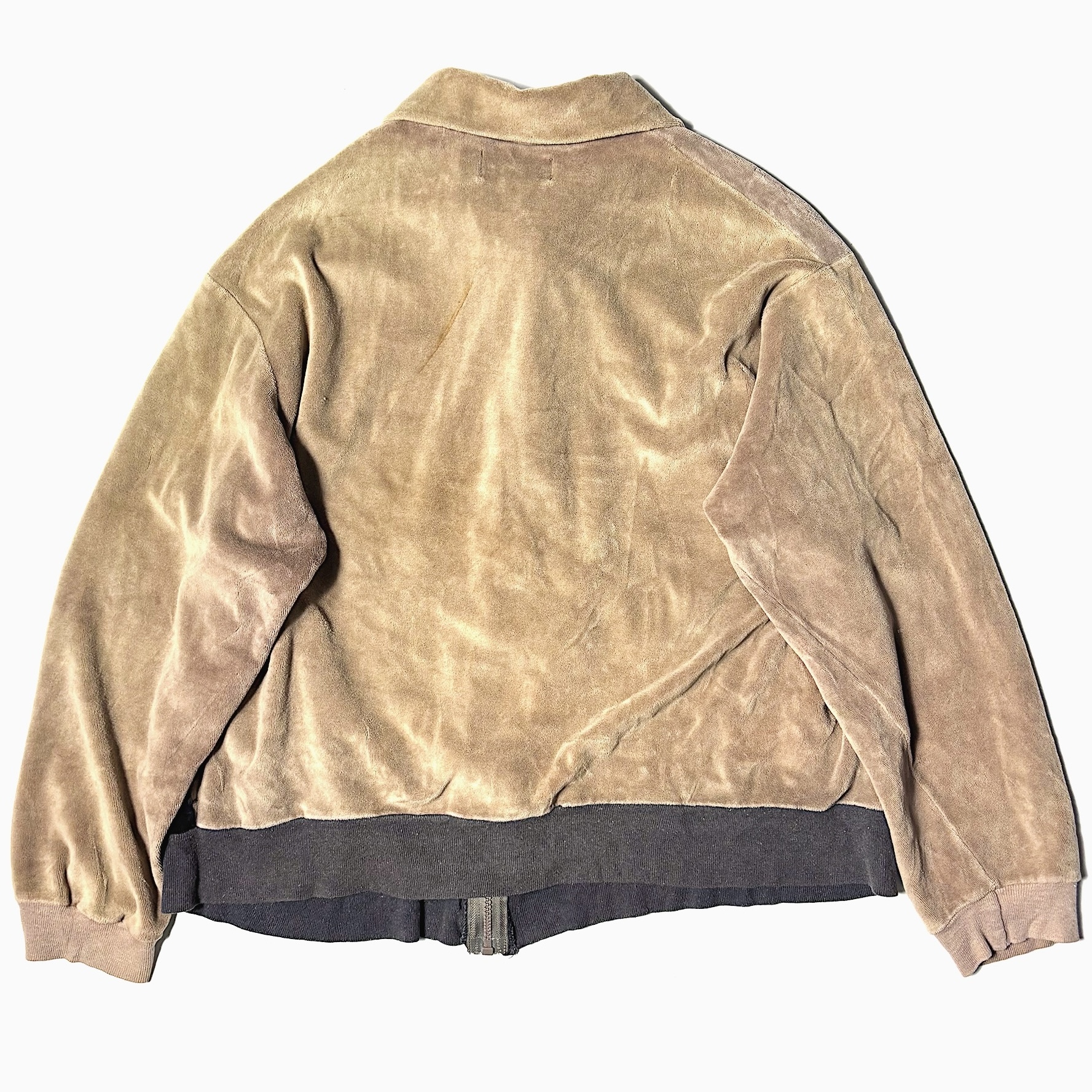 Vintage 70's【Paolo Parisi】Velour Track Jacket の画像 2