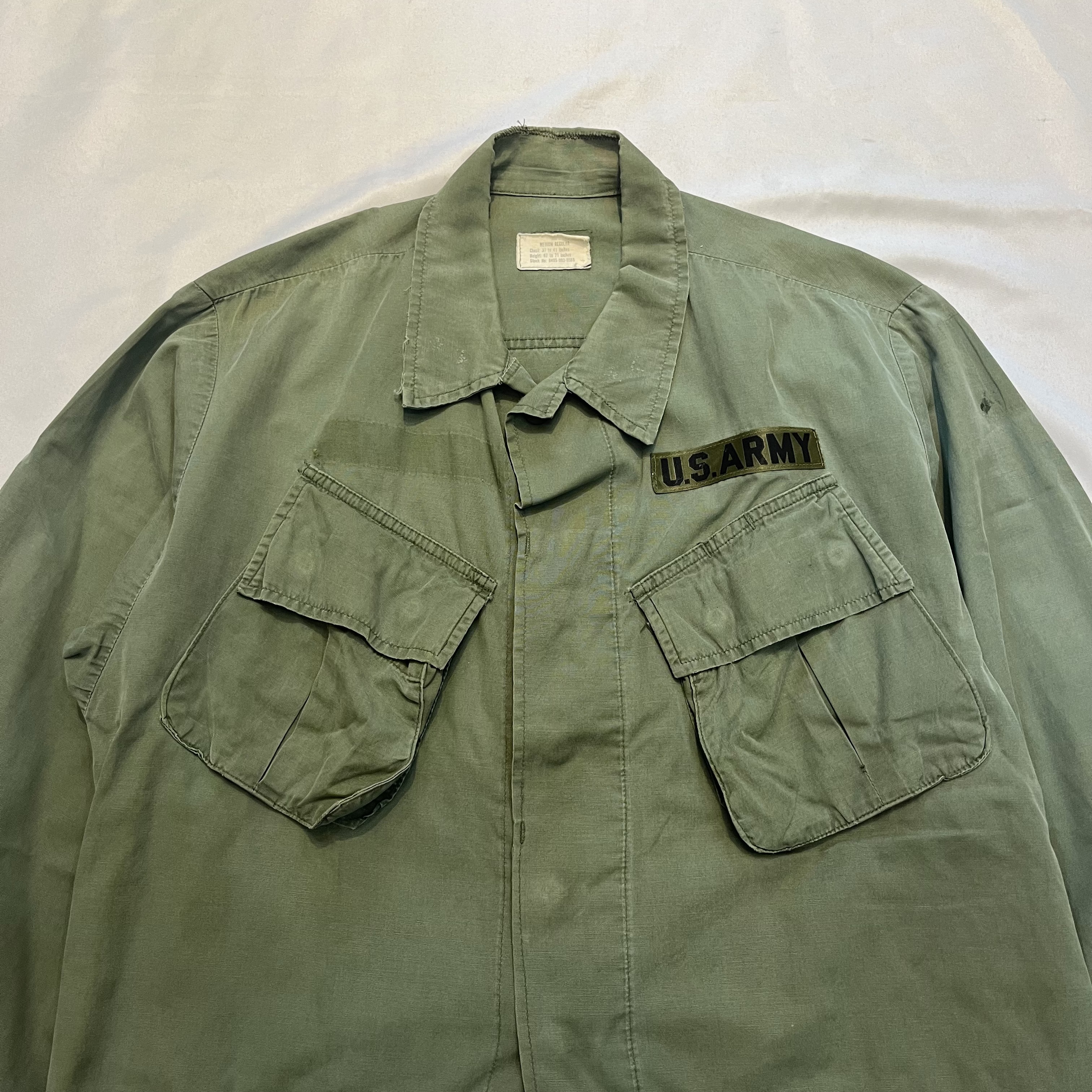 60’s U.S. Military Fatigue Jacket “3rd Type” の画像 2