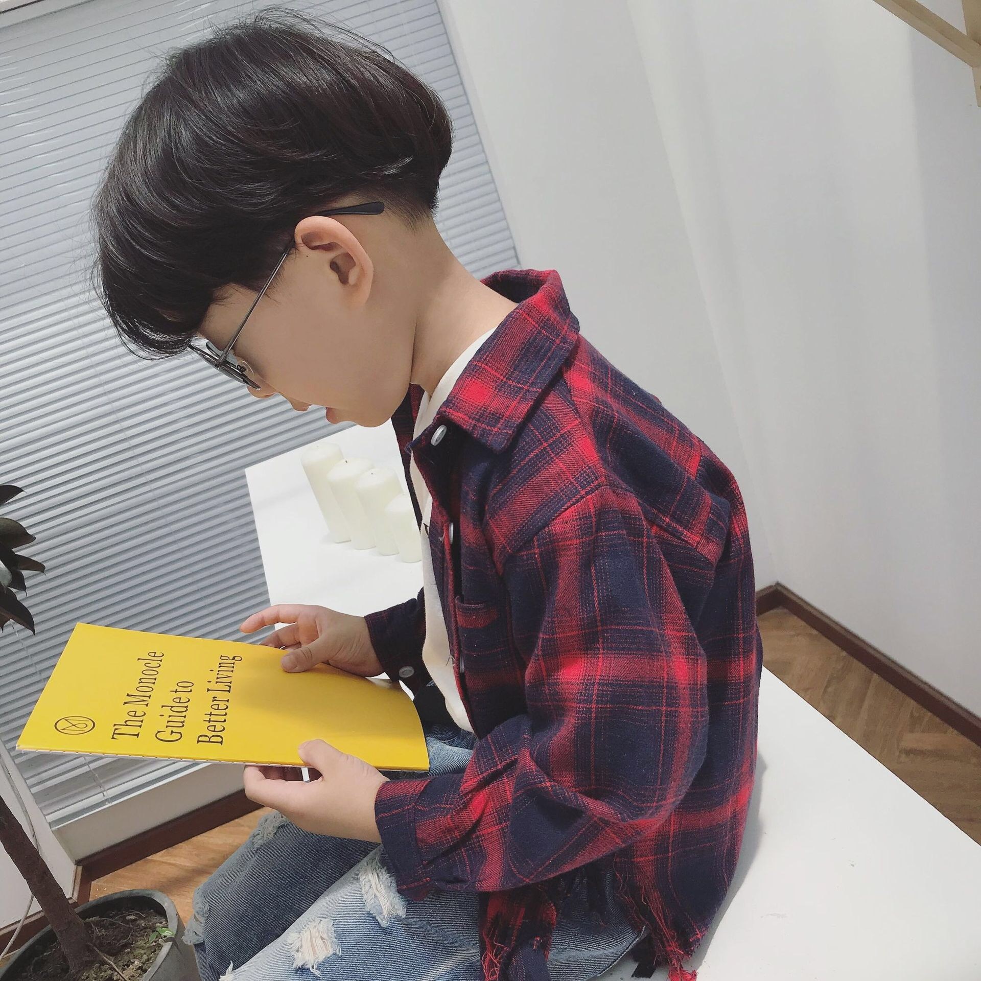 親子コーデ キッズ チェック柄シャツ レッド 739 こども服のolpemi 海外や韓国子供服ショップ 親子コーデ キッズ チェック柄シャツ レッド 739 こども服のolpemi 海外や韓国子供服ショップ
