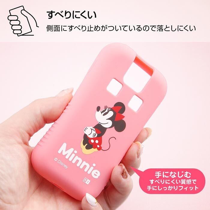メール便 送料無料 ドコモキッズ携帯 ディズニー シリコン ケース ソフト ソフトケース シリコンケース Docomo キッズケータイ キャラクター グッズ ミッキー ミニー ピンク ブルー ドコモキッズ 携帯 ケータイ ドコモ キッズ Sh 03m スマホカバー スマホケースs In 7c446