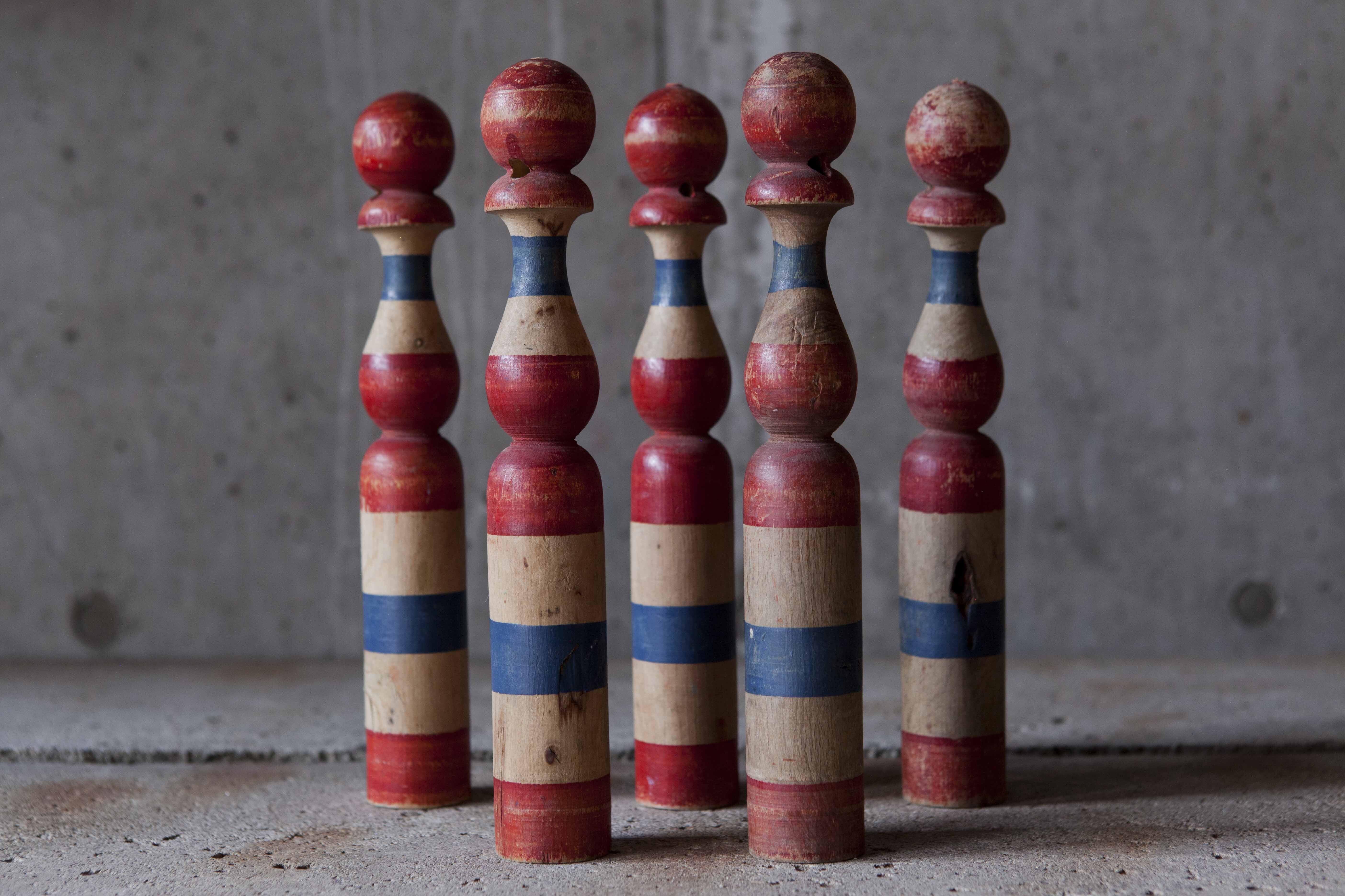 France ボウリングのピン 5本set Sowgen