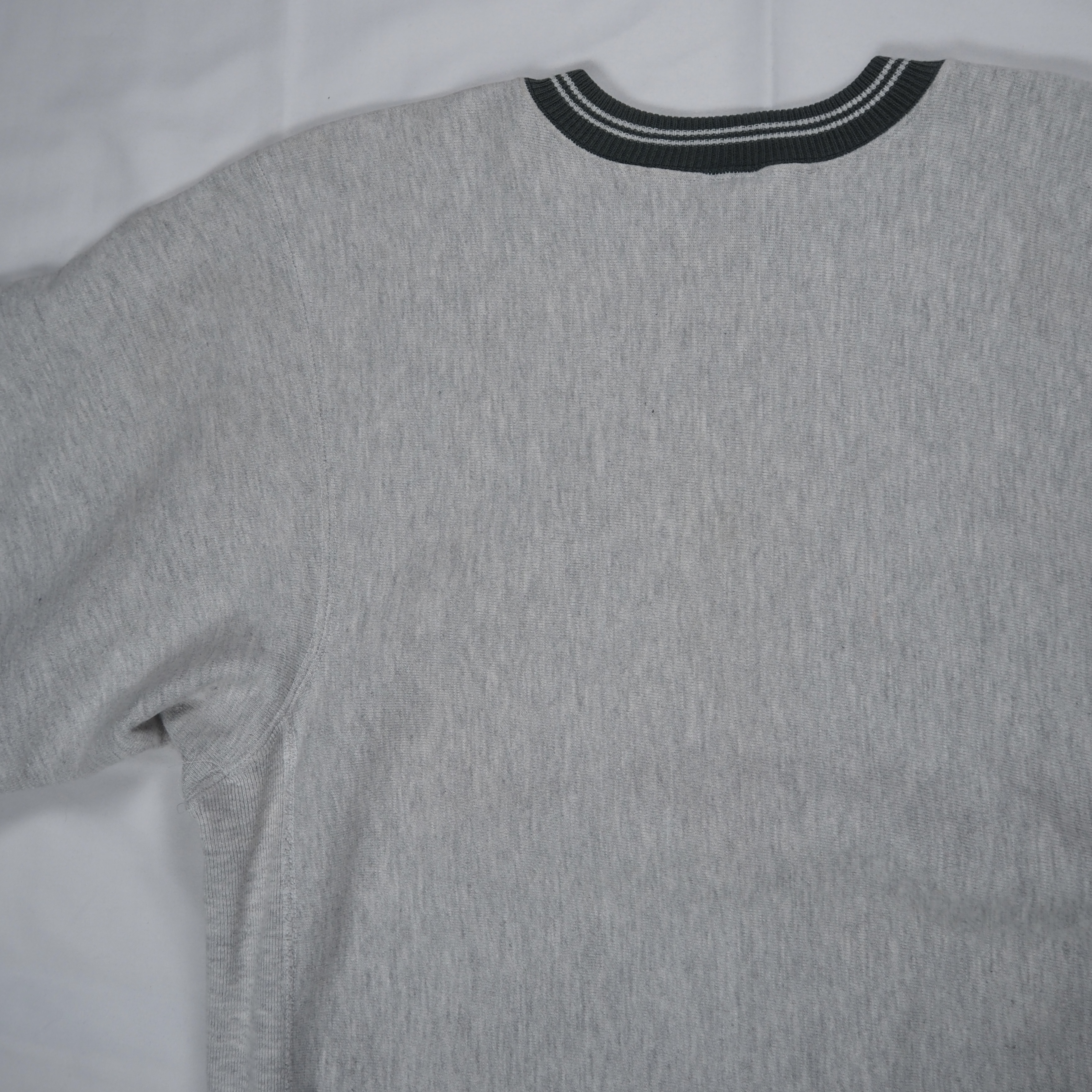 90’s Champion R.W. クルーネック リブライン XL の画像 12