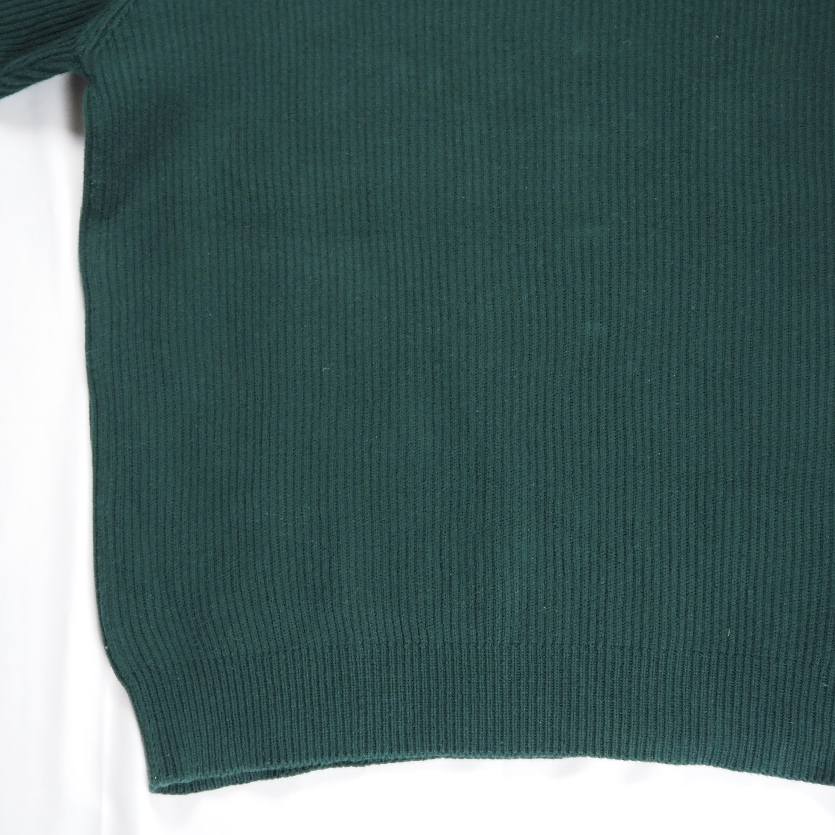 コットンニット グリーン XL の画像 13