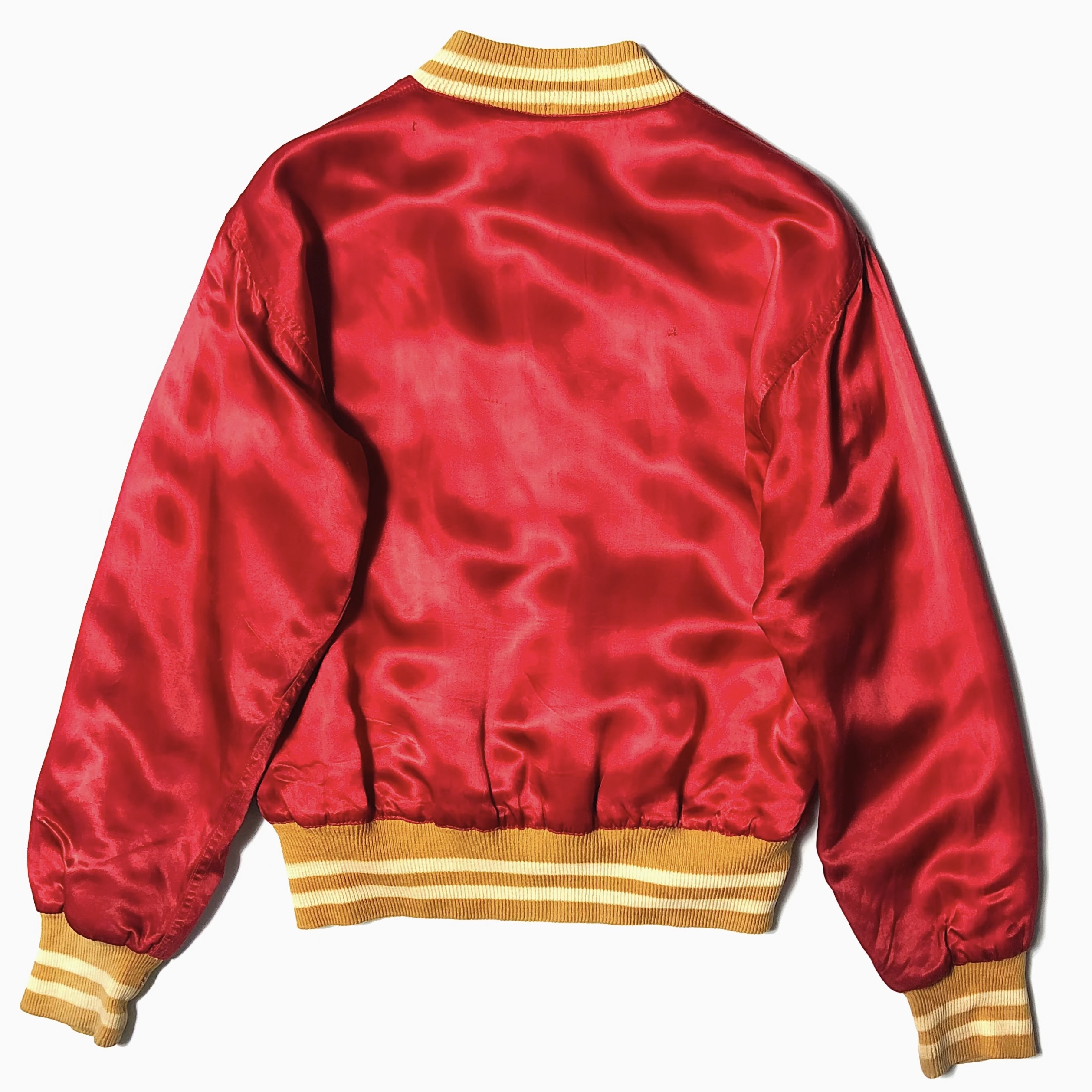 Vintage 40〜50's "B.C.BAND" Satin Jacket の画像 2