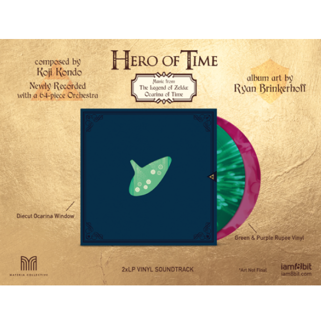 【ゼルダの伝説】『ヒーロー・オブ・タイム』(ゼルダの伝説 時のオカリナ楽曲集)2LP - 画像2