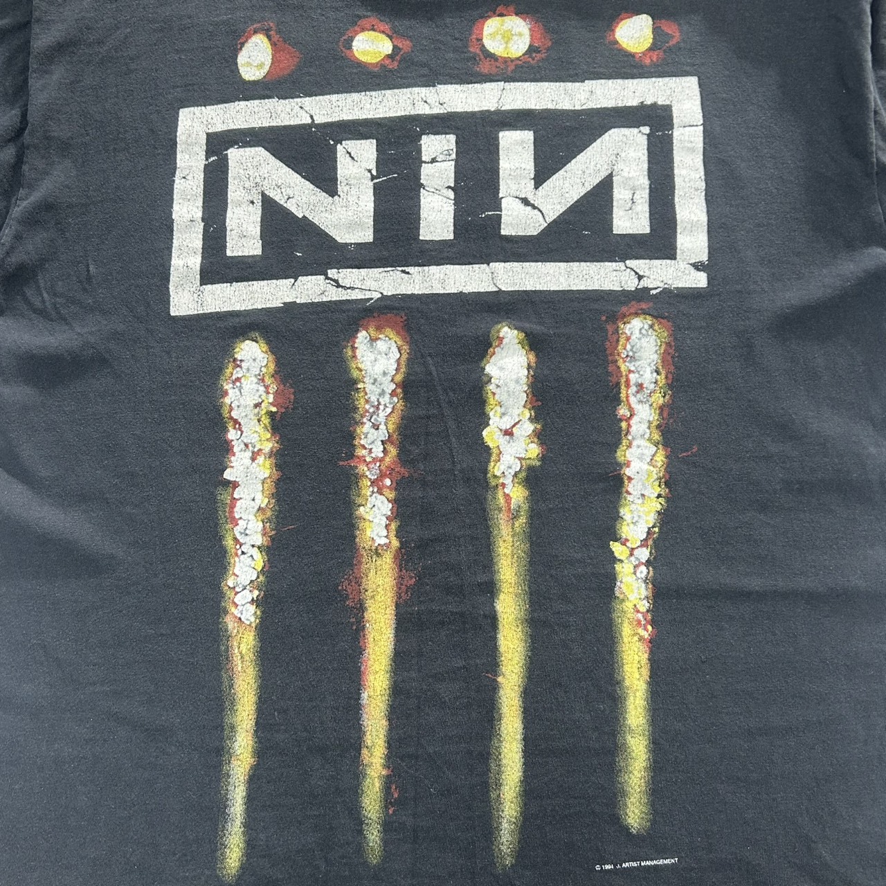 Nine Inch Nails “The Downward Spiral” Vintage Band T-Shirt ALL SPORT XL の画像 6