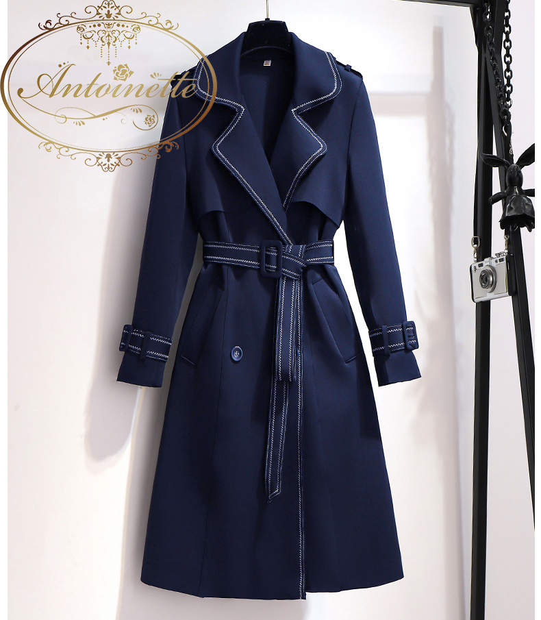 レディース 紺 ネイビー 春 スタンドカラートレンチコート Ladies Coat Jacket Denim Spring Antoinette レディース 紺 ネイビー 春 スタンドカラートレンチコート Ladies Coat Jacket Denim Spring Antoinette