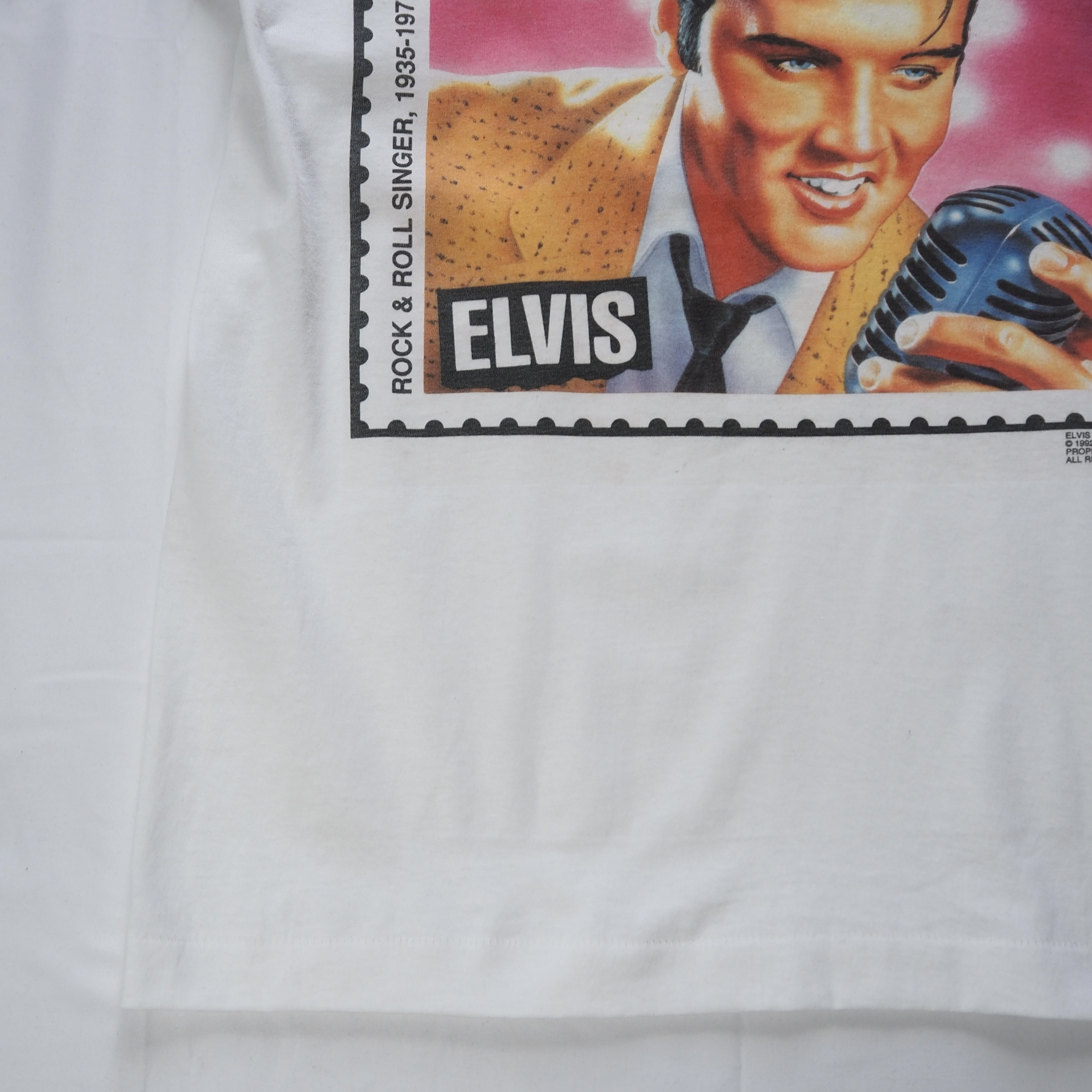 90’s Elvis Presley Tシャツ デッドストック Lサイズ の画像 7