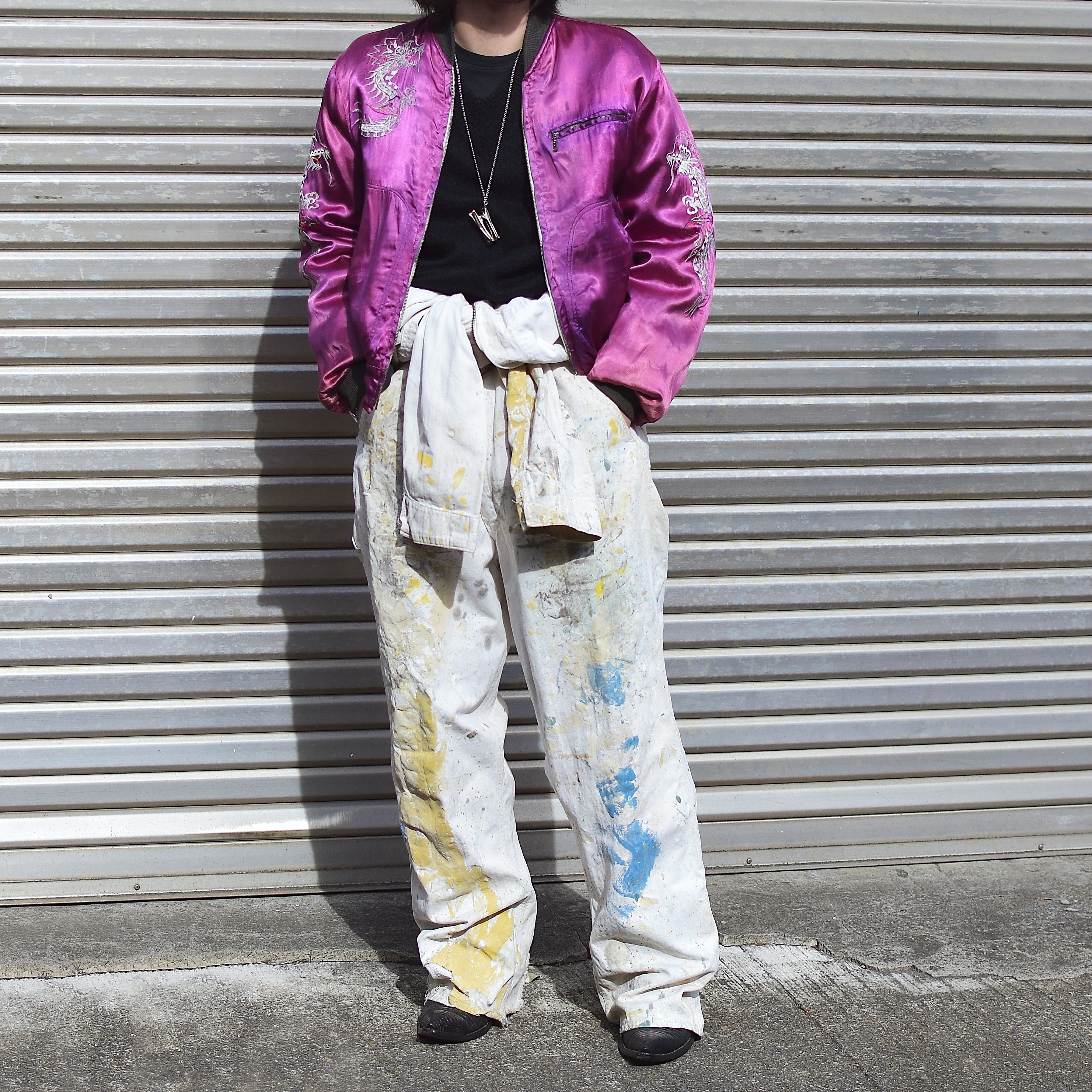 Vintage 50's【HERCULES NATION-ALLS】Painted Jump Suit の画像 4