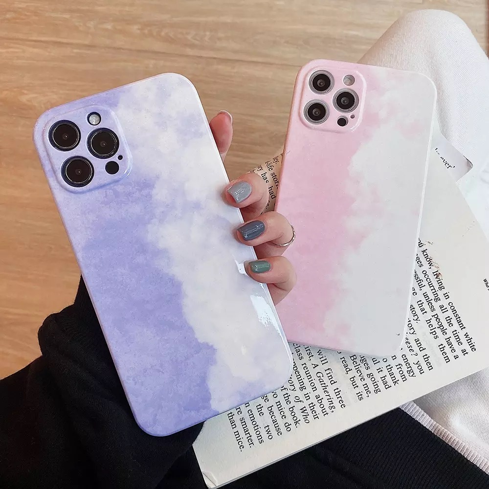 パステル グラデーション マーブル Iphoneケース ピンク パープル Coco Rose Beauty ココ ローズ ビューティー