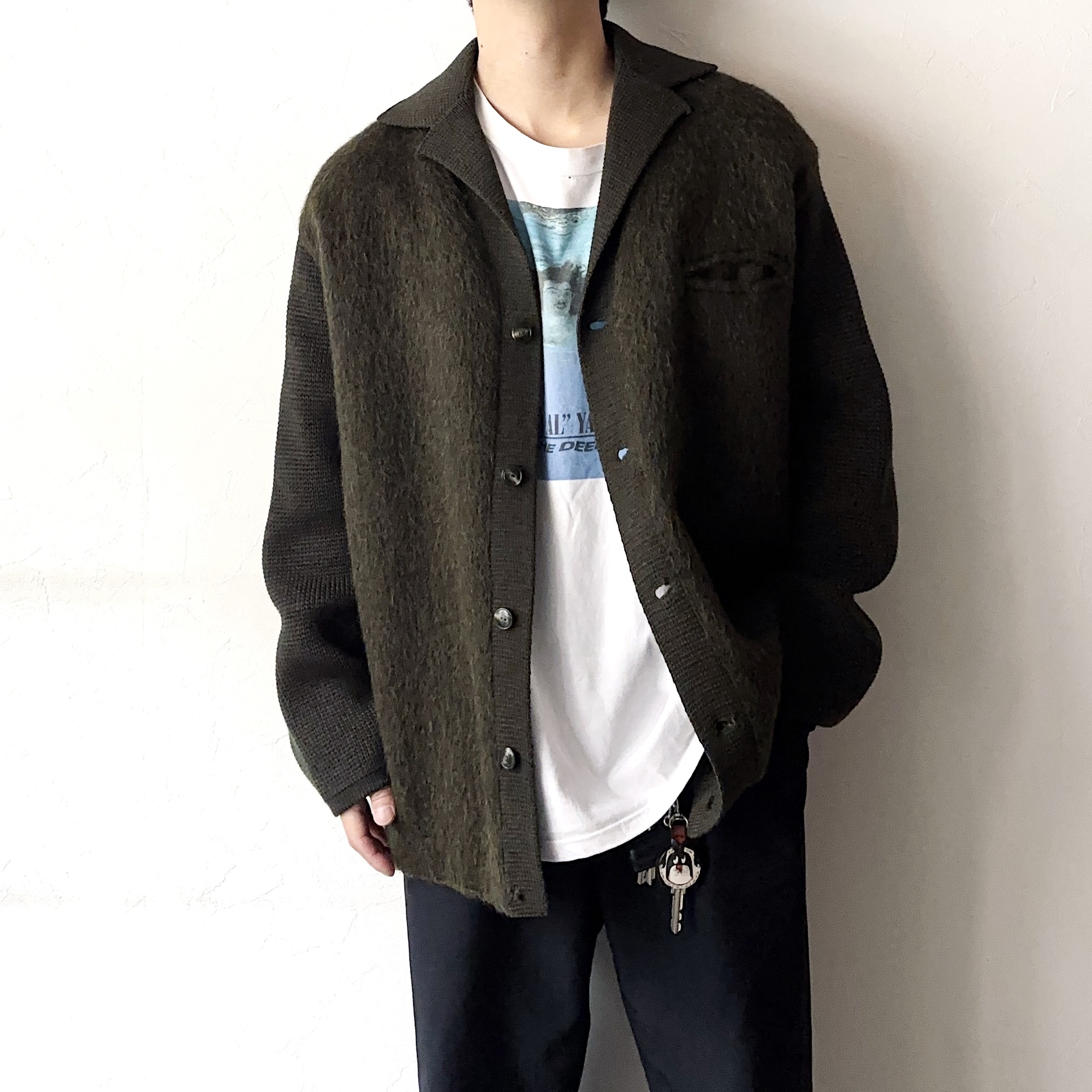 Vintage 60～70's【Original Feller】Mohair Knit Jacket の画像 3
