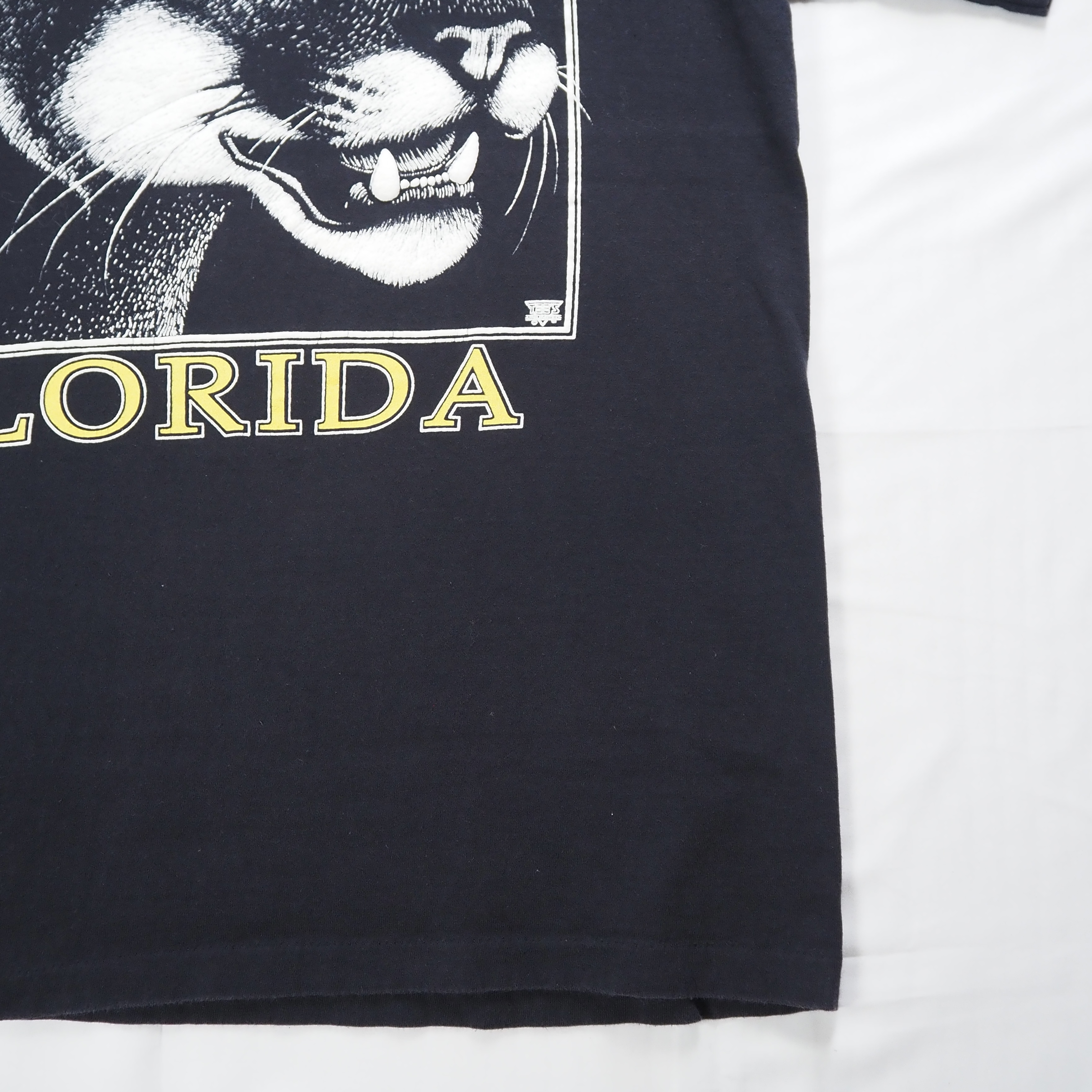 90’s ワイルドキャット Tシャツ ブラック Lサイズ程度 の画像 10