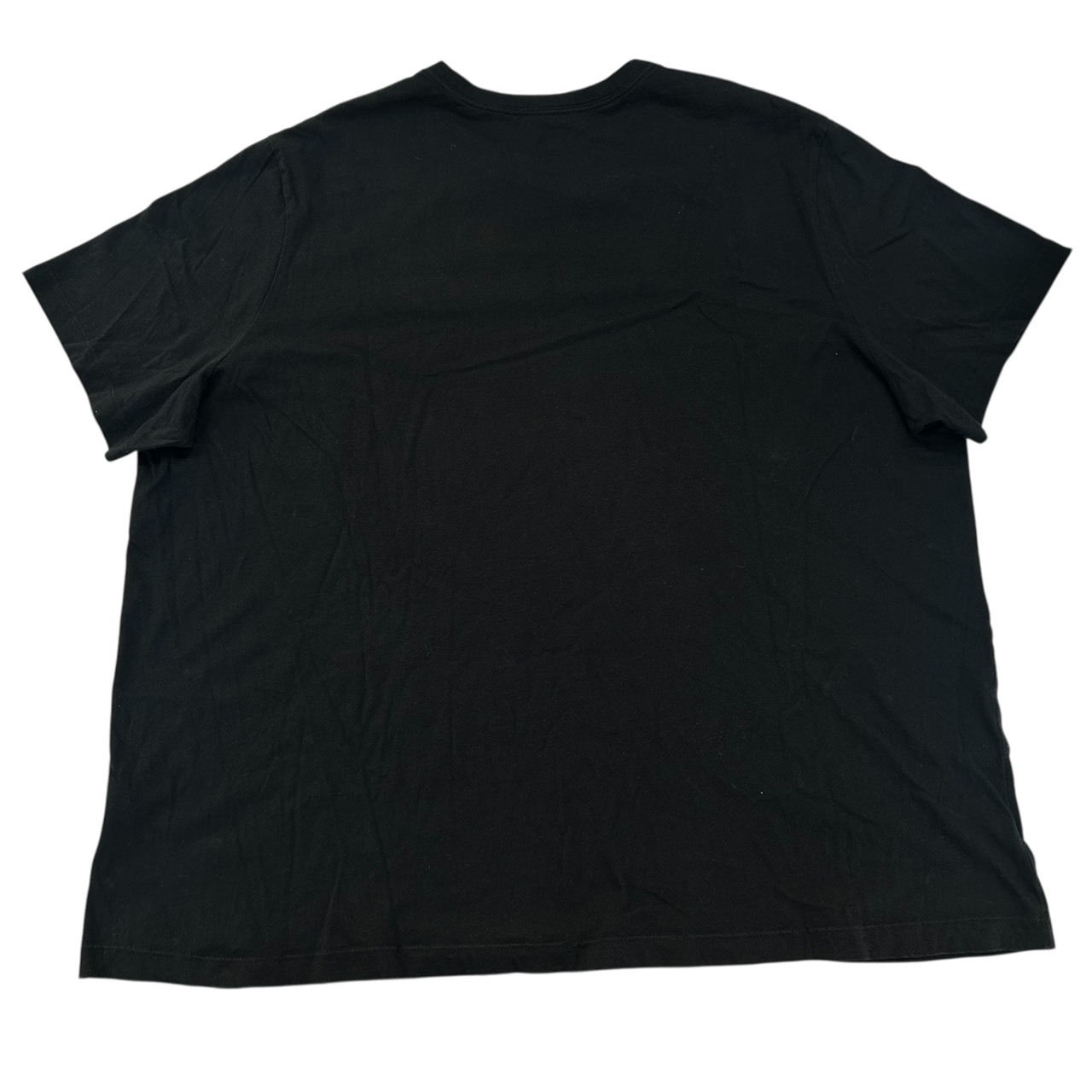 NIKE Minimal Swoosh Logo T-Shirt Black 3XL の画像 2