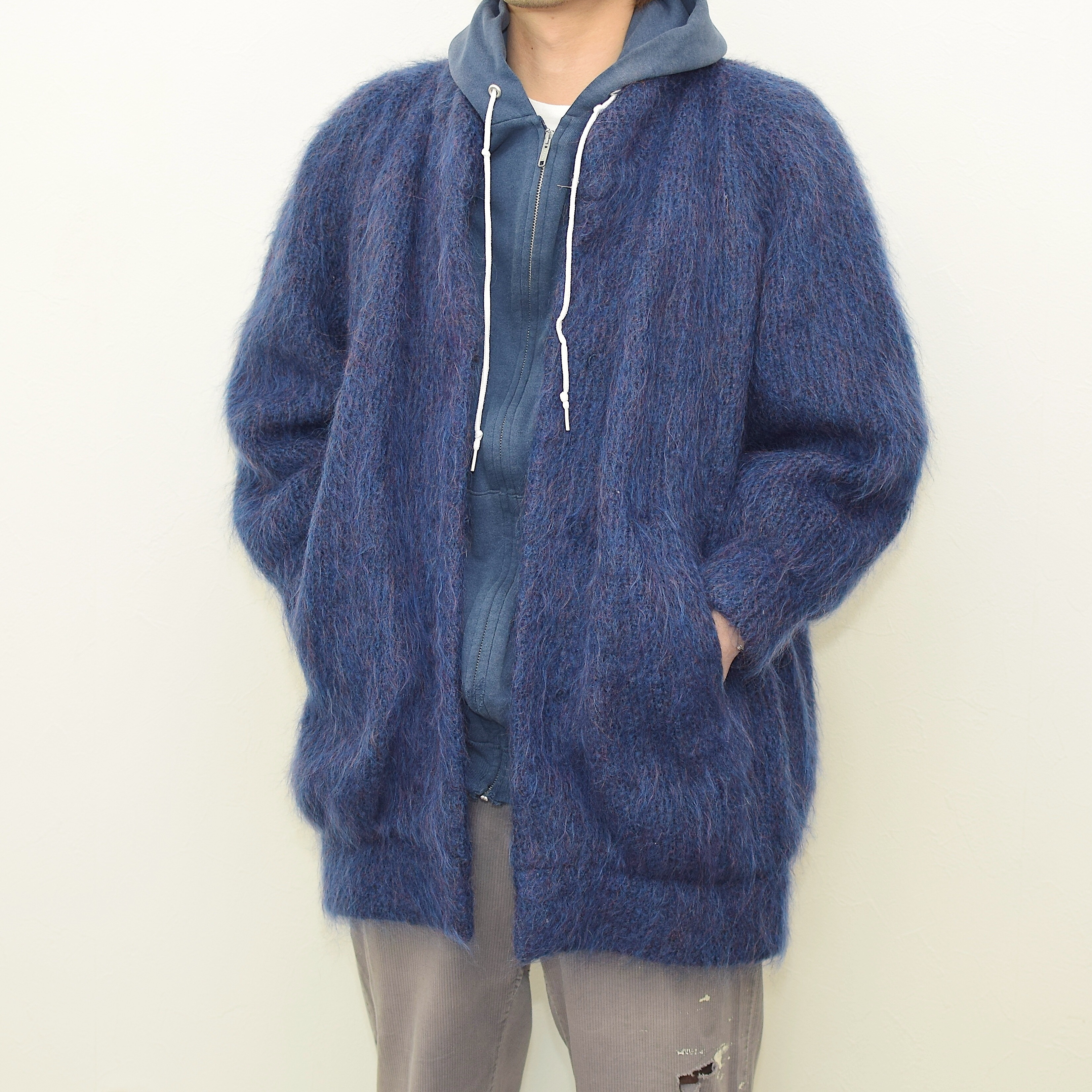 Vintage 70〜80's【VENDETTI】Mohair Knit Jacket の画像 3