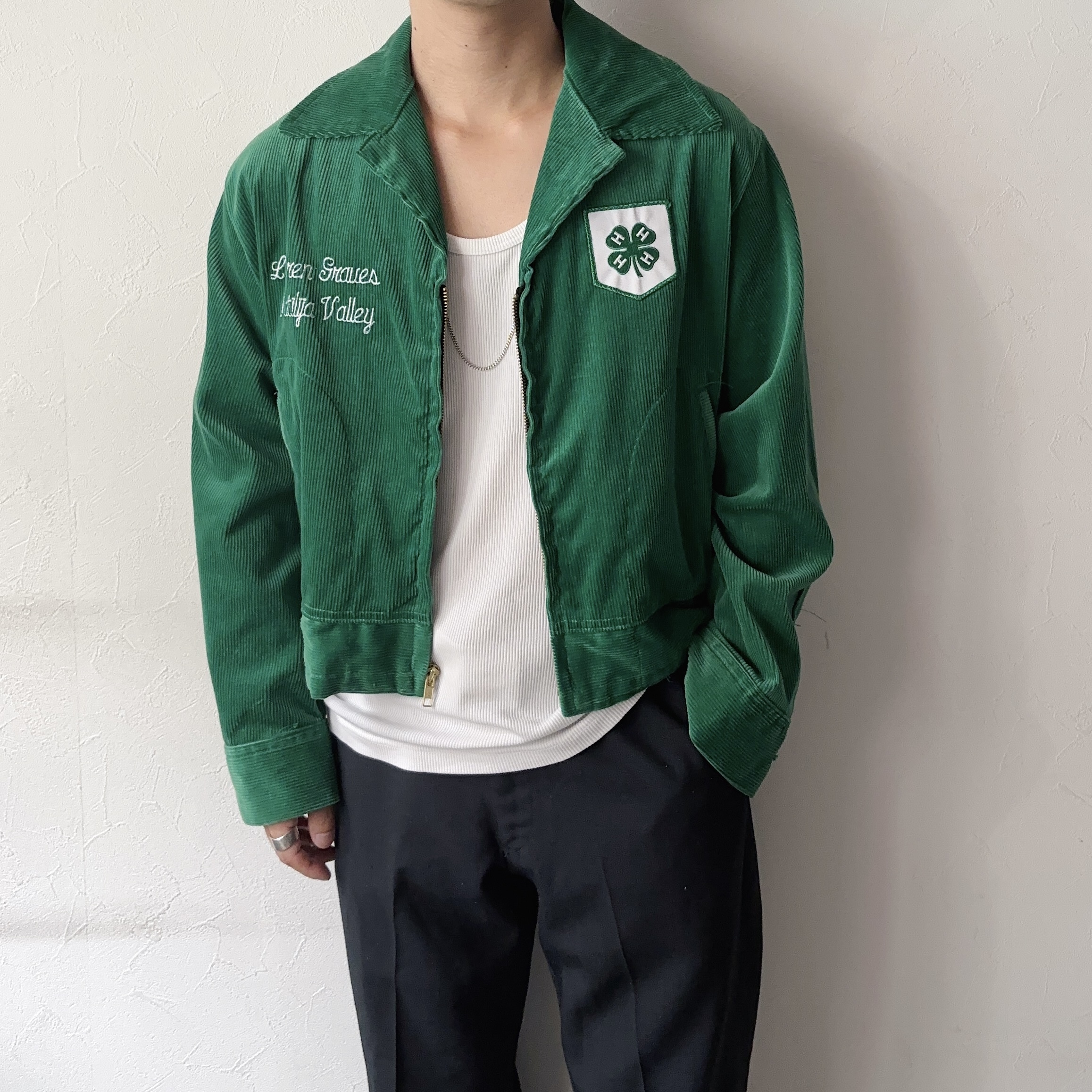 Vintage 80〜90's【Universal Lettering Co.】"VENTURA COUNTY CALIFORNIA" Corduroy Jacket の画像 3