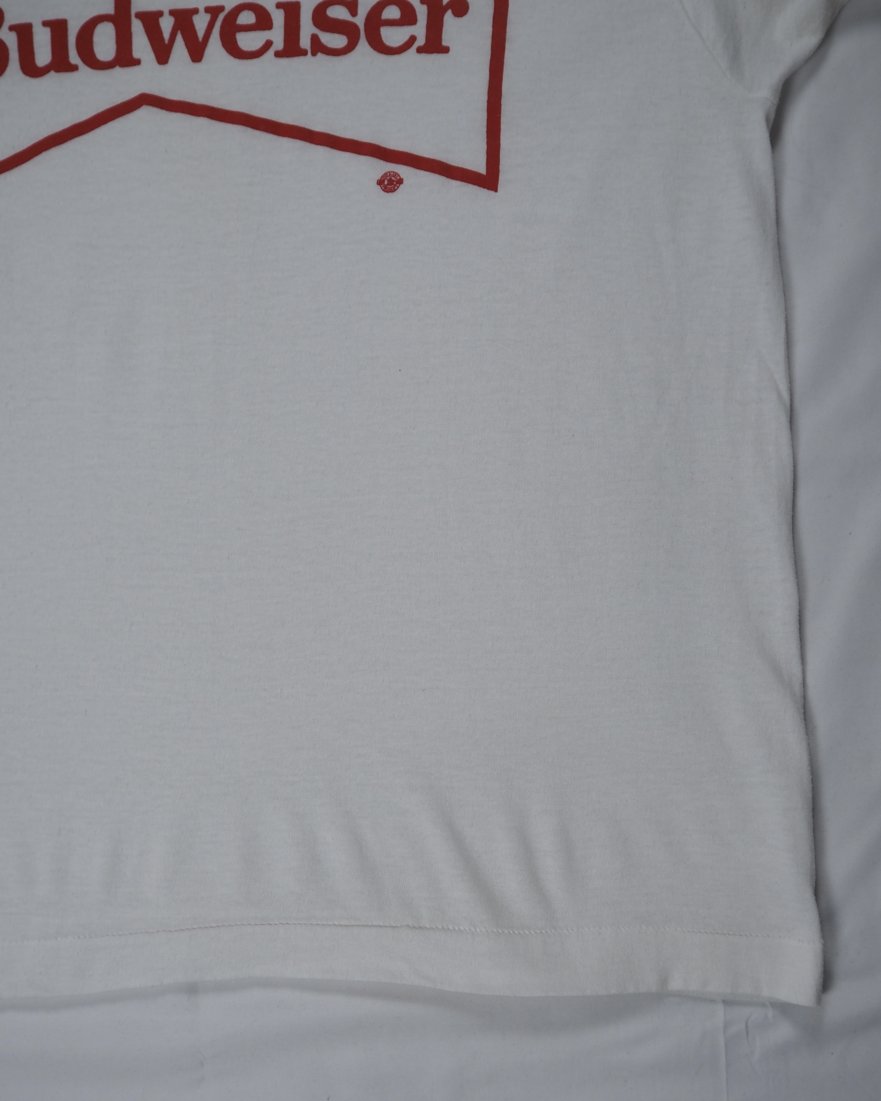 【VCM入荷】80’s スクリーンスターズ Budweiser ロゴTシャツ XLサイズ の画像 9