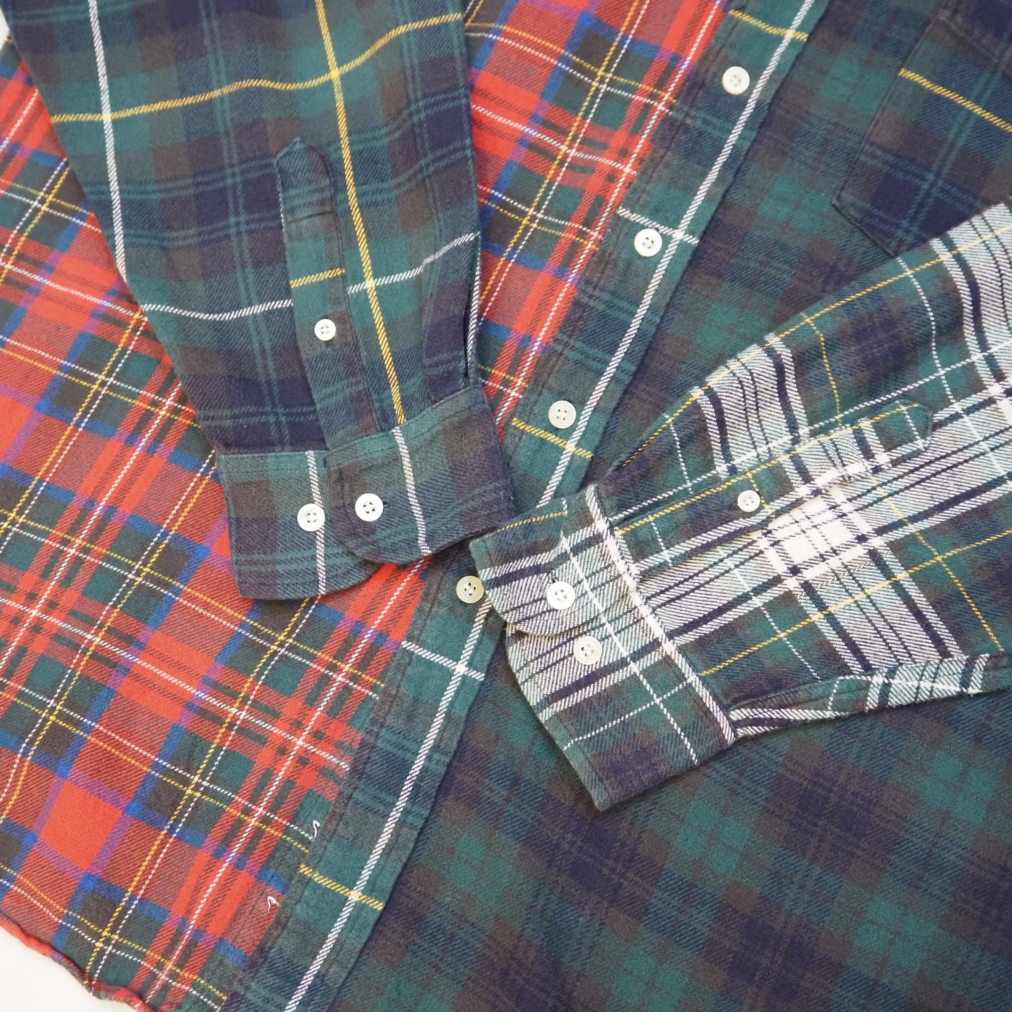 90’s OLD GAP Cotton Flannel Shirt の画像 8