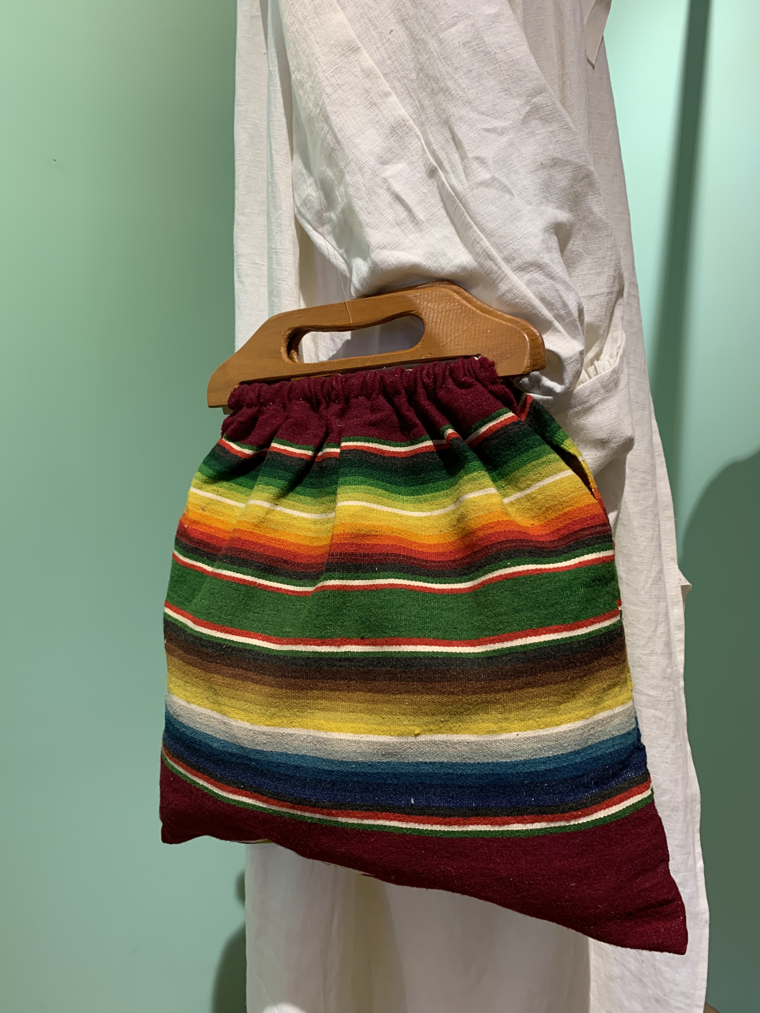 ヴィンテージ メキシカンラグ バッグ 513t Mother Lip