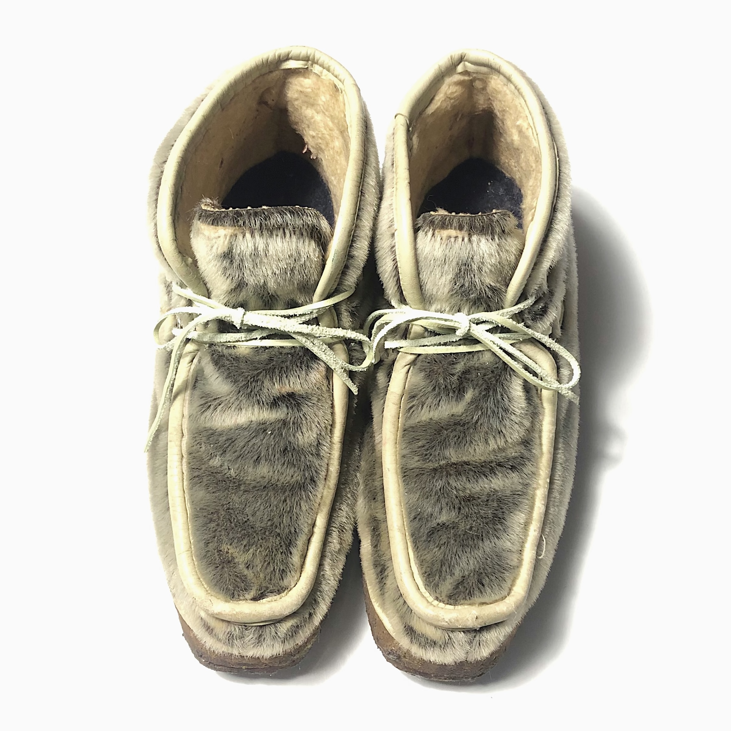 Vintage Fur Moccasin Boots の画像 2