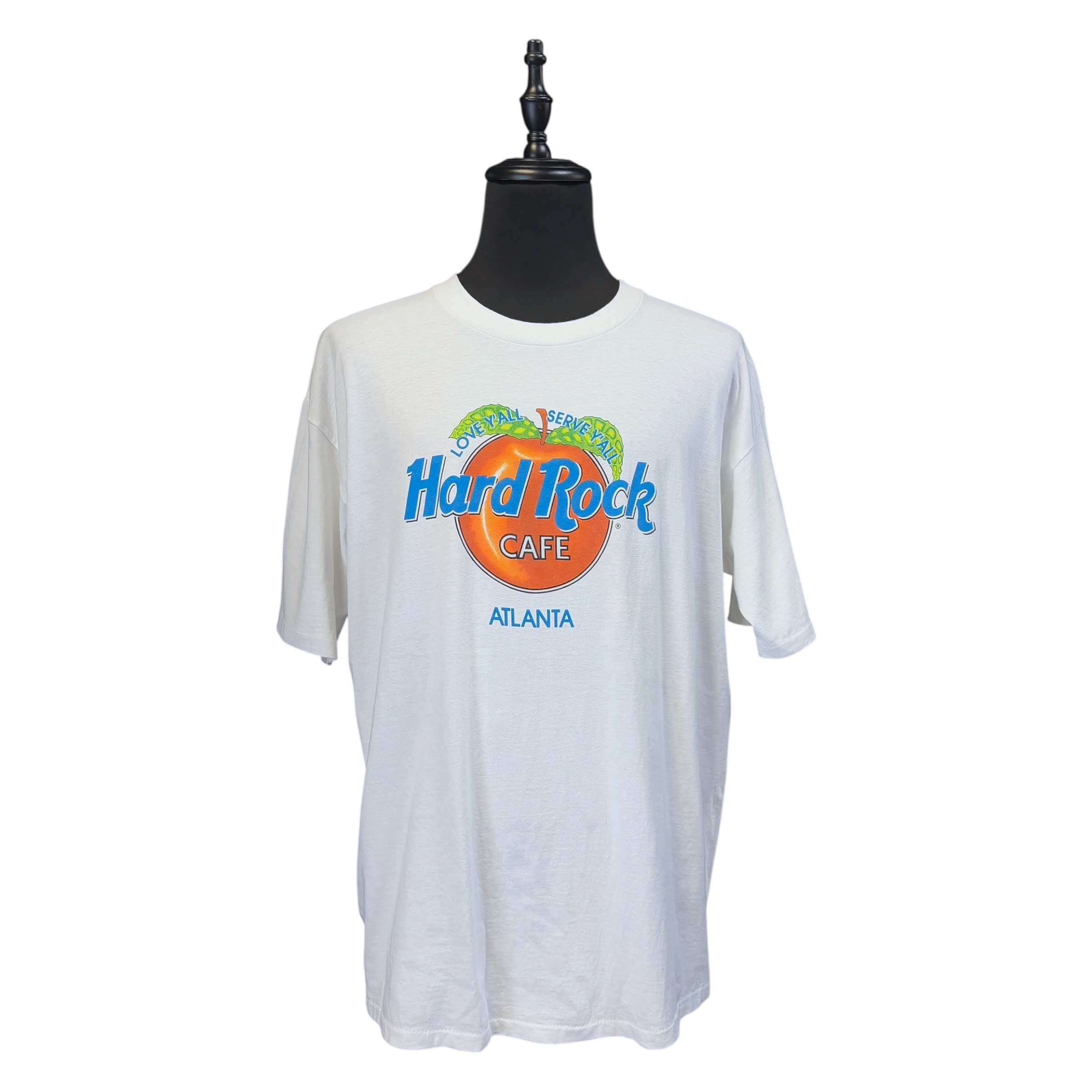 【Hard Rock CAFE】ハードロックカフェTシャツ ATLANTA アトランタ 90’s XL相当