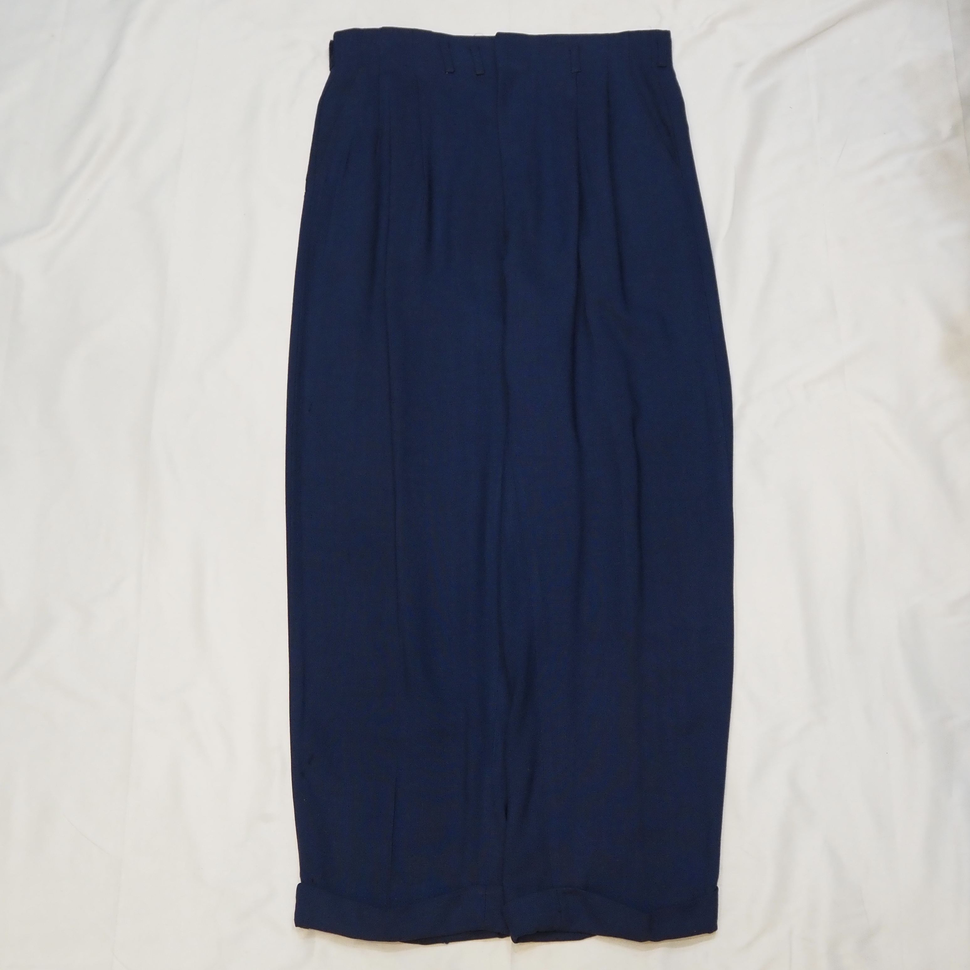 50’s Vintage Linen Slacks 34×30 の画像 3