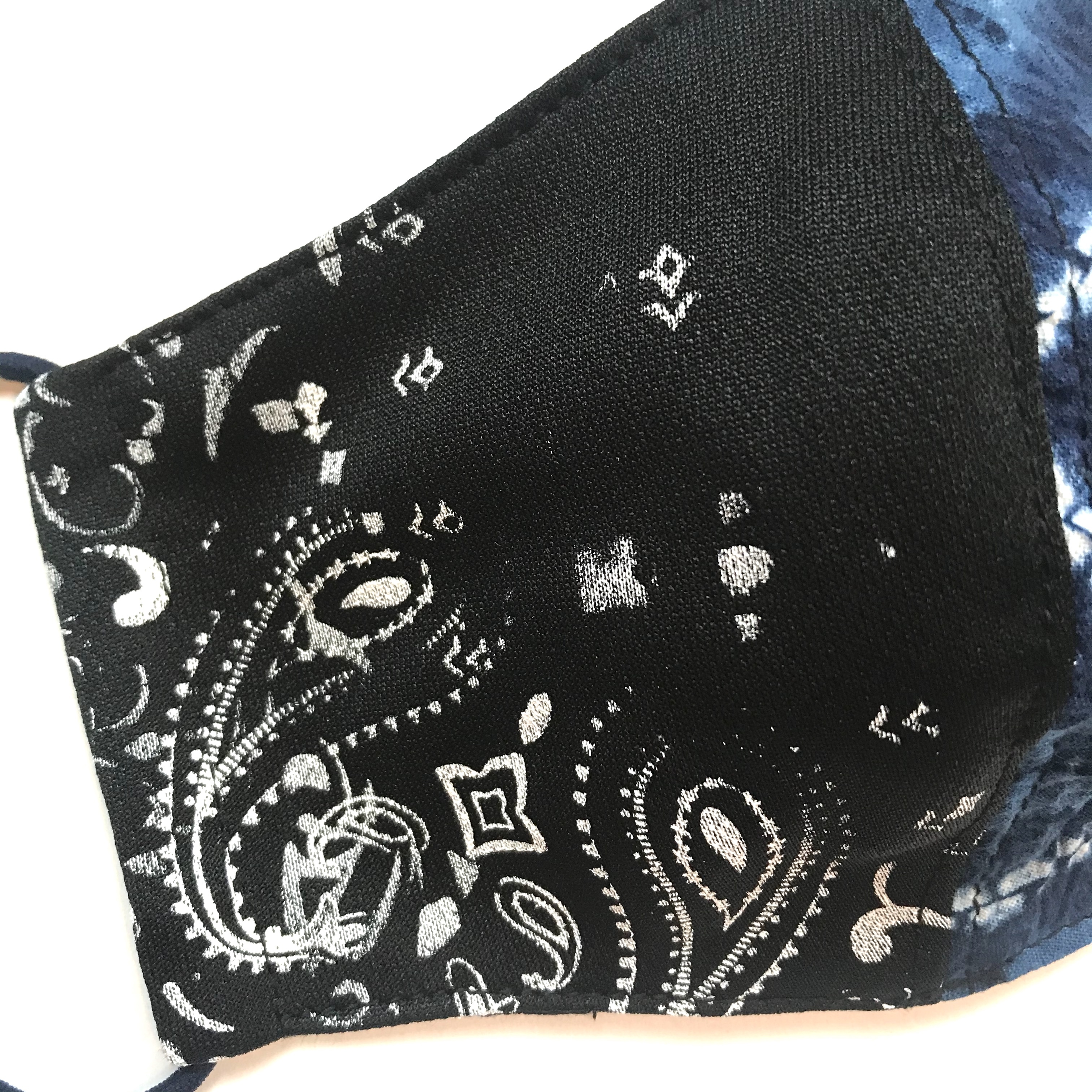 Cotemer 藍染マスク 日本製 Japanese Indigo Print Mask M Cotemer コートメール Designer S Maskの通販サイト