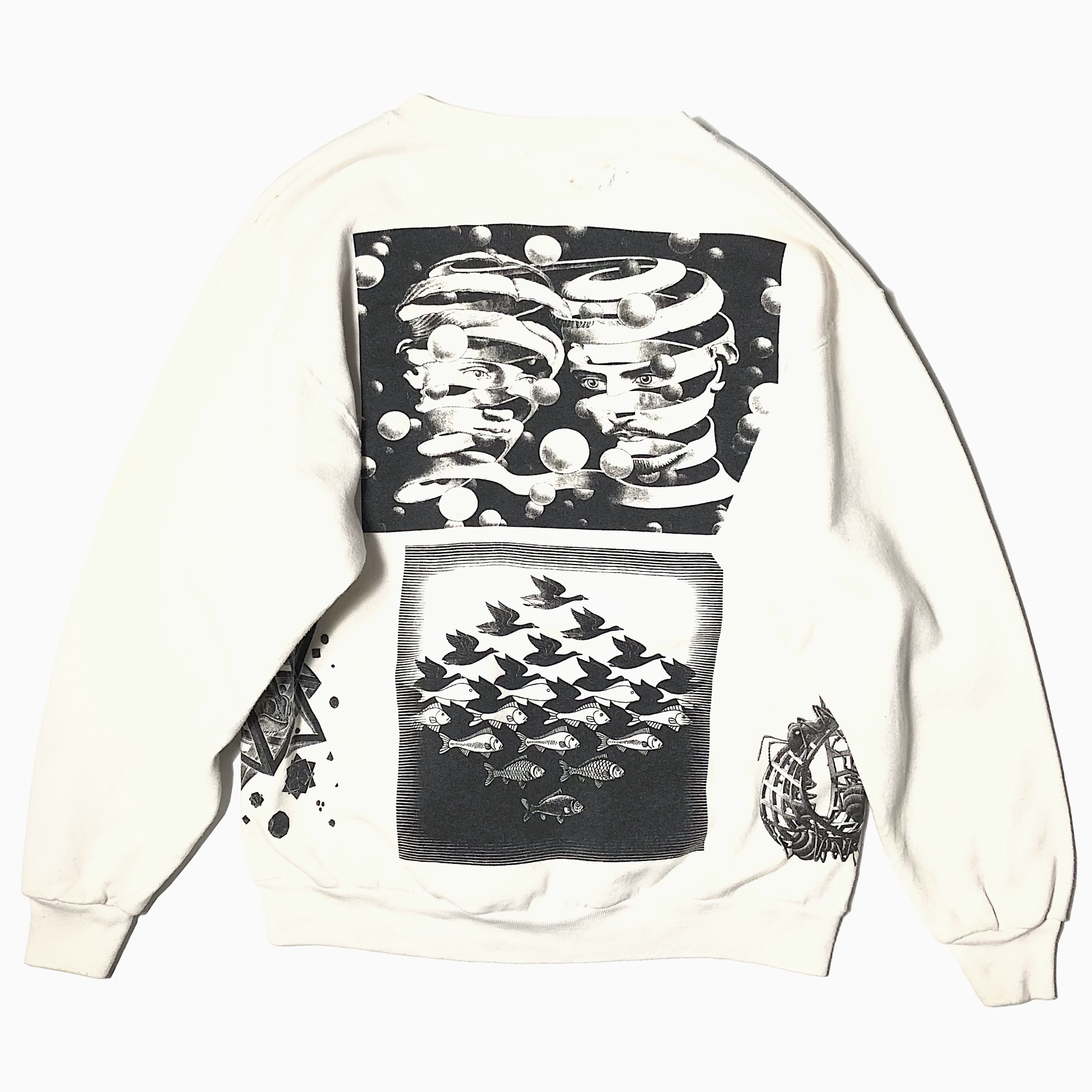 Vintage 90's【Tee Jays】"M.C. Escher" Grunge Sweat の画像 2