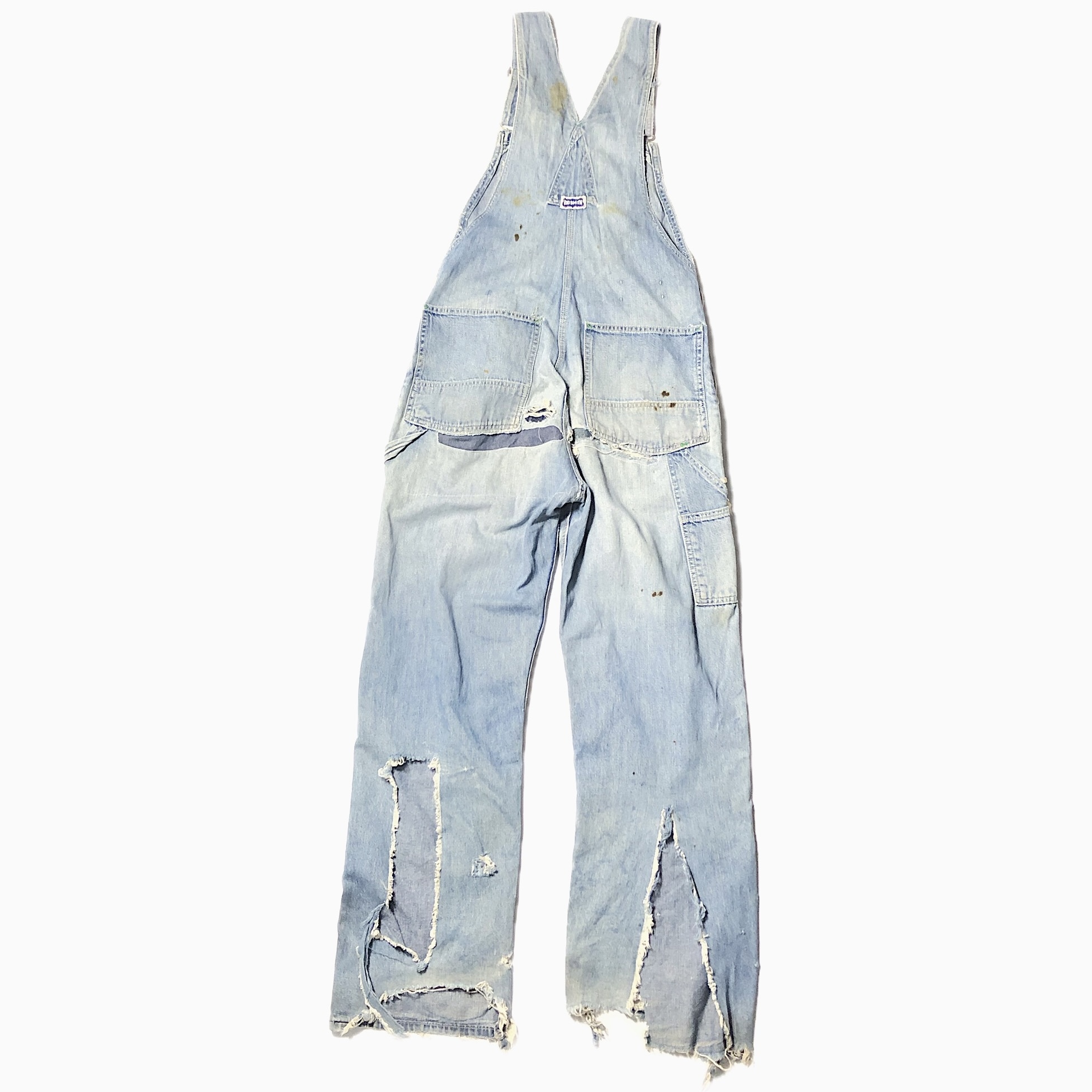 Vintage 70～80's【BIG SMITH】Grunge Overalls の画像 2