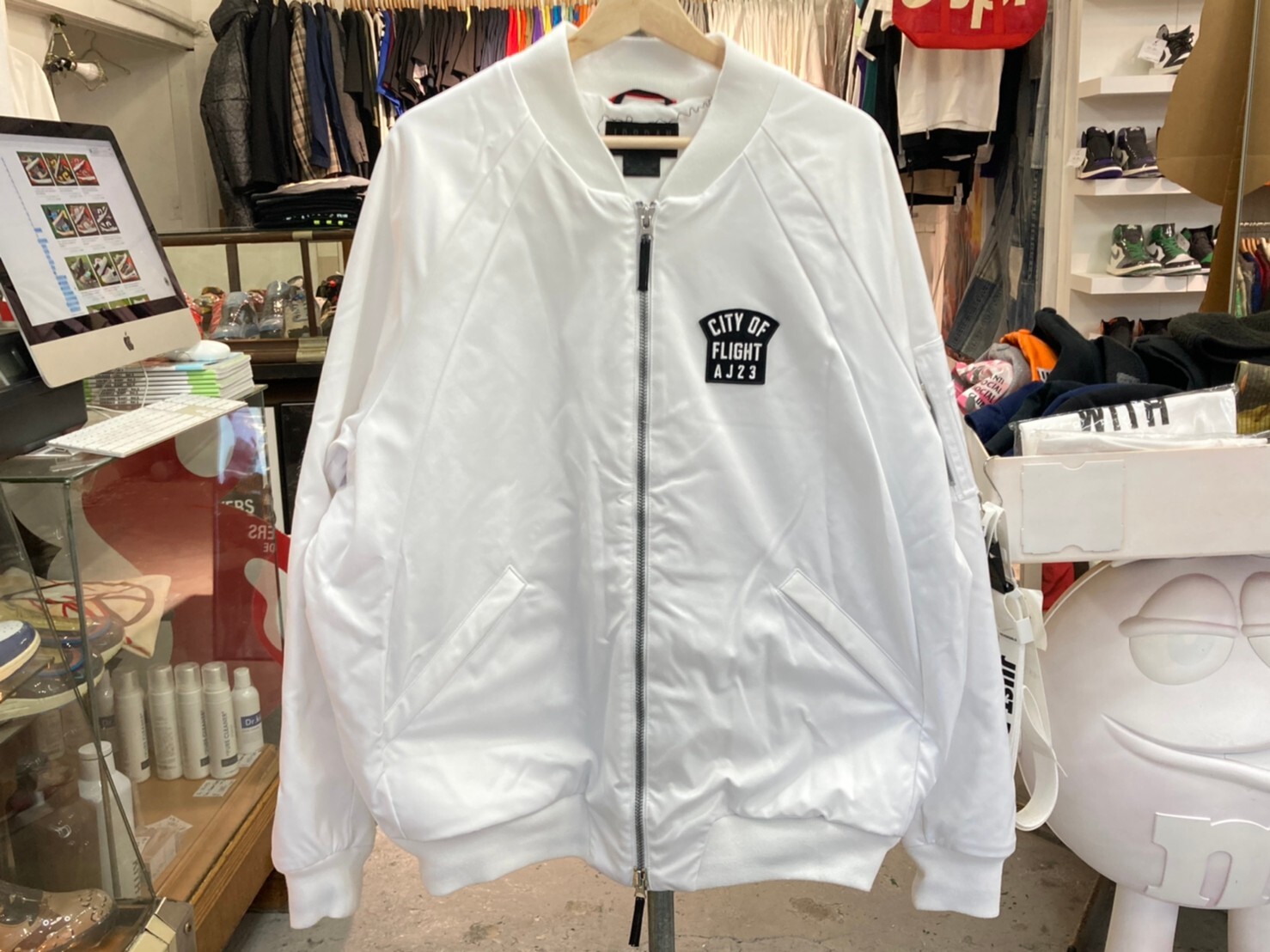 jordan city of flight bomber jacket