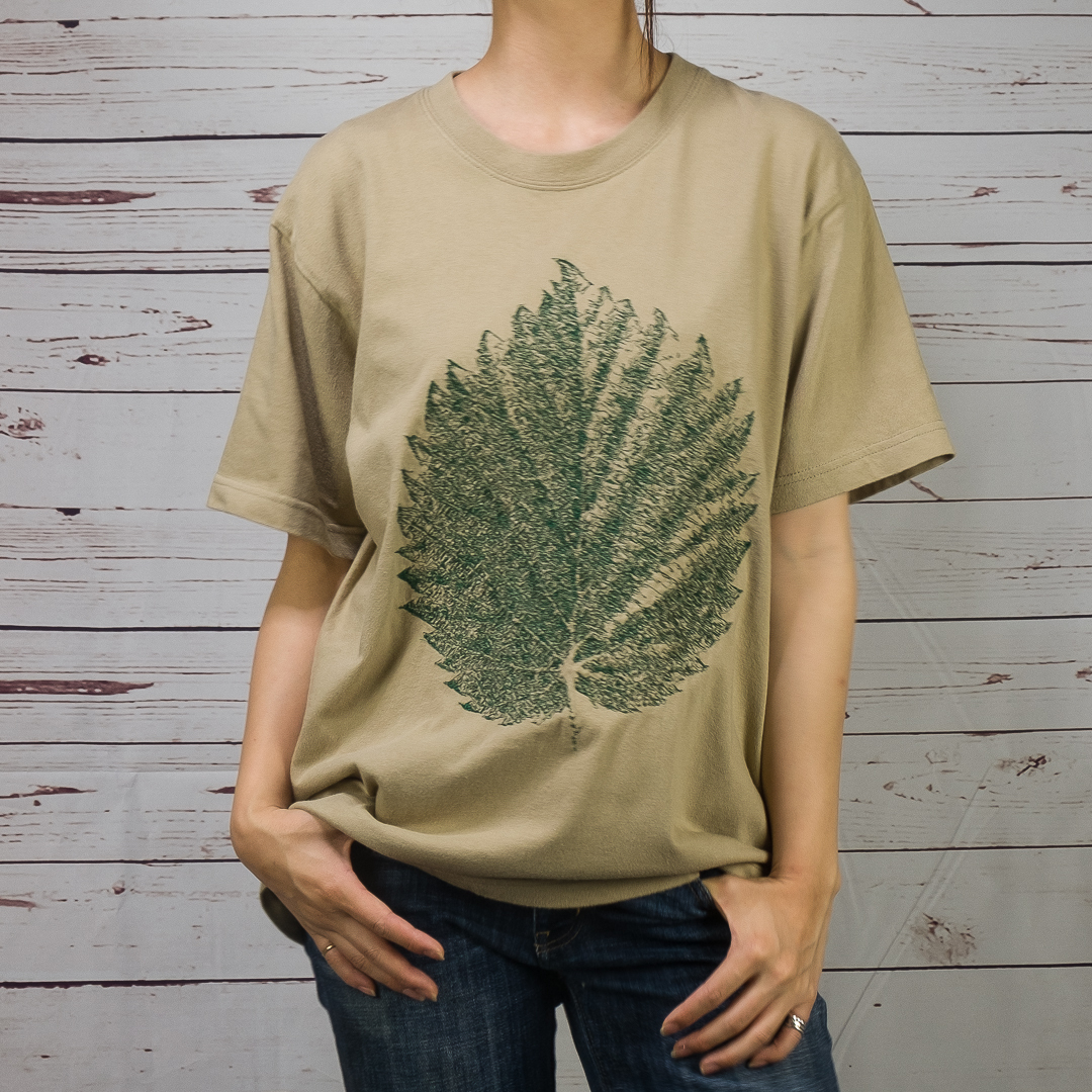 刺繍tシャツ Leafー Tl2 M Xl Embroidery Fashion Coo
