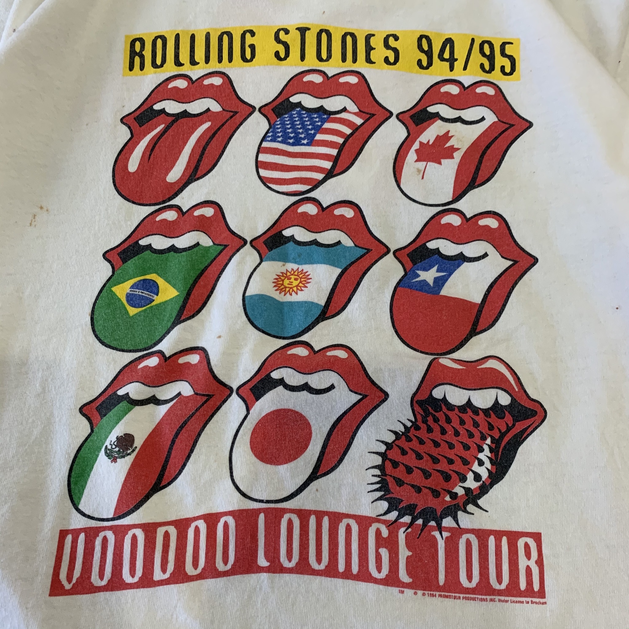 90s Rolling Stones T Shirt What Z Up