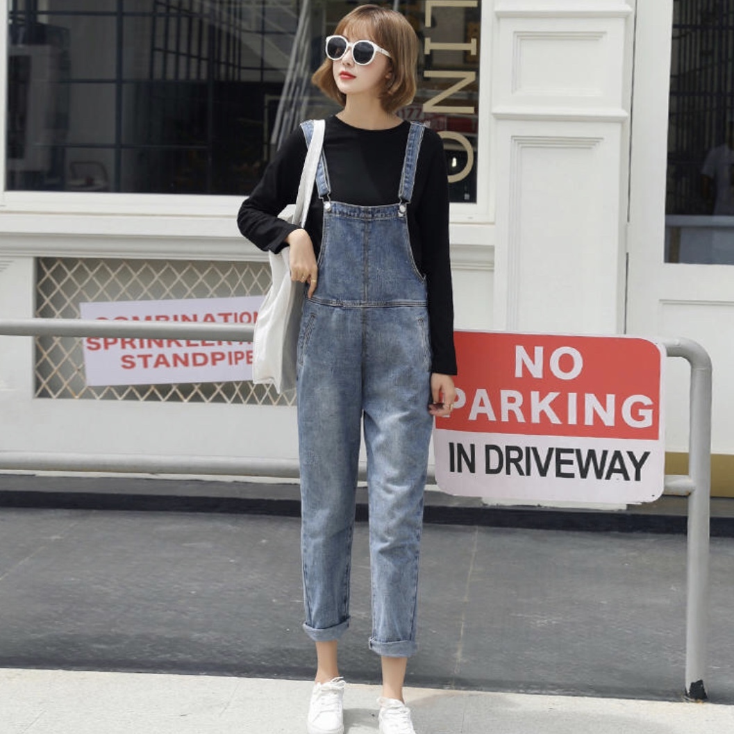 オールインワン オーバーオール サロペット レディース 秋 冬 服 韓国 ファッション 大人 デニム パンツ ハイウエスト Op 0417 Hapi Hapi Girl ハピ ガル オールインワン オーバーオール サロペット レディース 秋 冬 服 韓国 ファッション 大人 デニム パンツ ハイウエスト Op 0417 Hapi Hapi Girl ハピ ガル