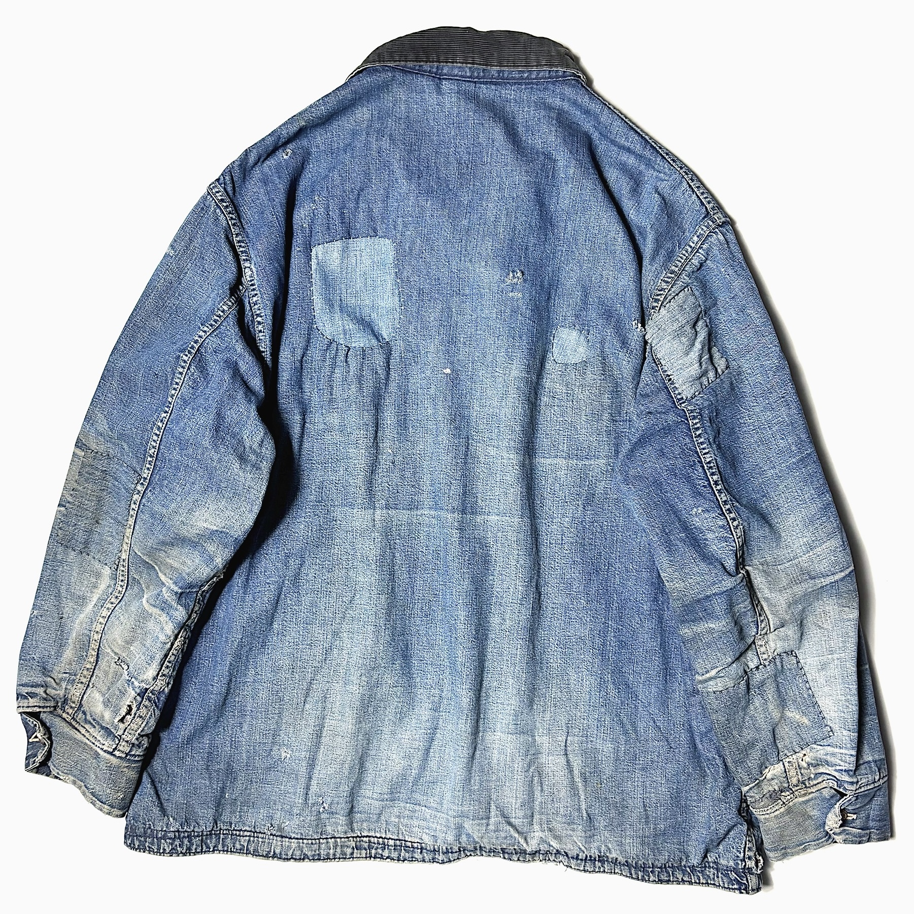 Vintage 60〜70's Grunge Denim Jacket の画像 2