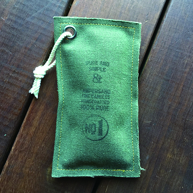 Canvas Fragrance Pouch -LEMONGRASS AND SAGE- キャンドル Candles - 画像2