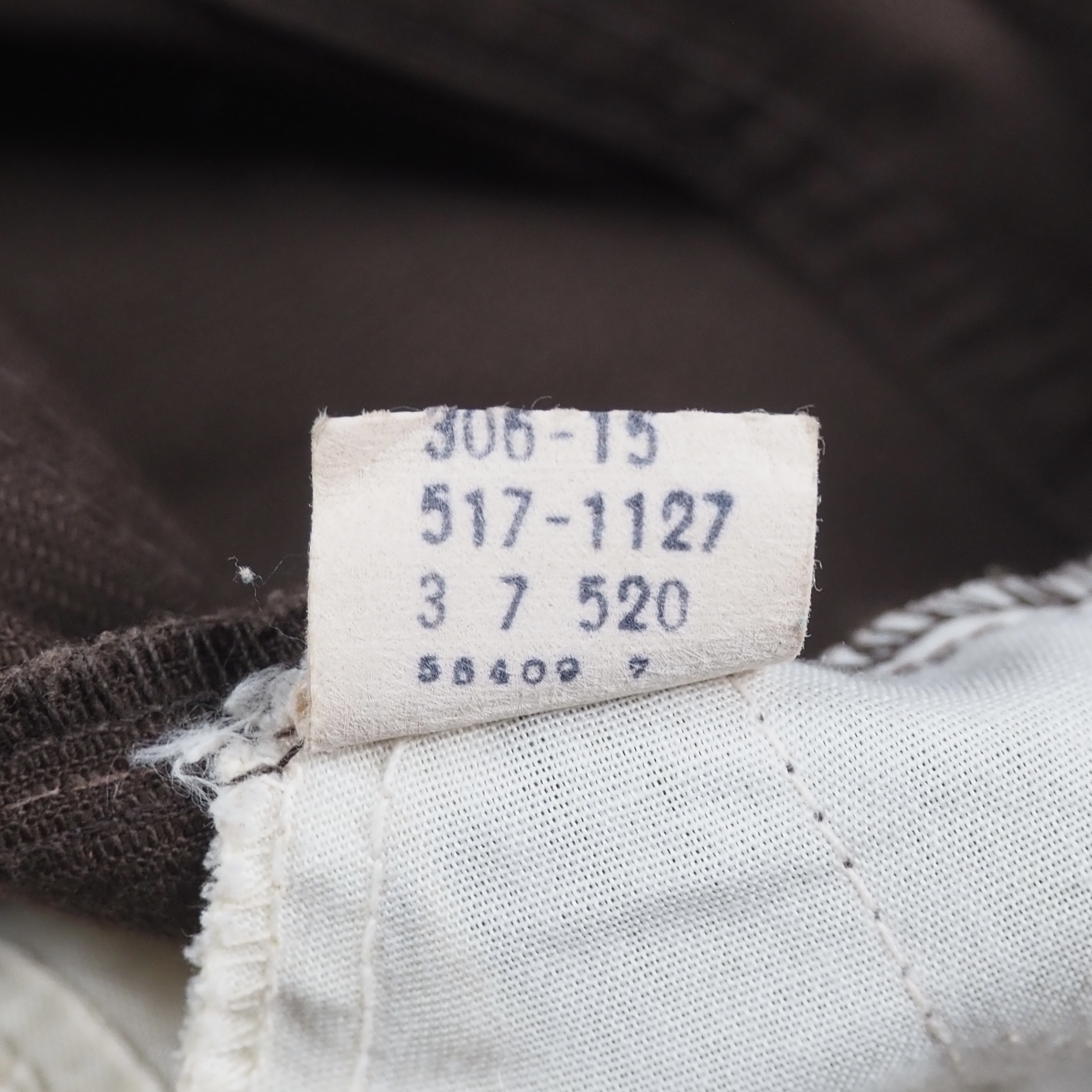 70’s Levi’s スタプレ ピケ 38×31 ブラウン の画像 12
