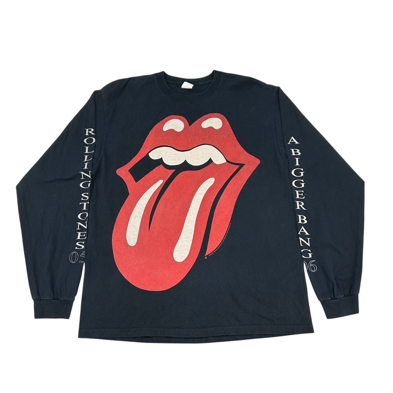The Rolling Stones “A Bigger Bang” Tongue Logo Long Sleeve T-Shirt XL