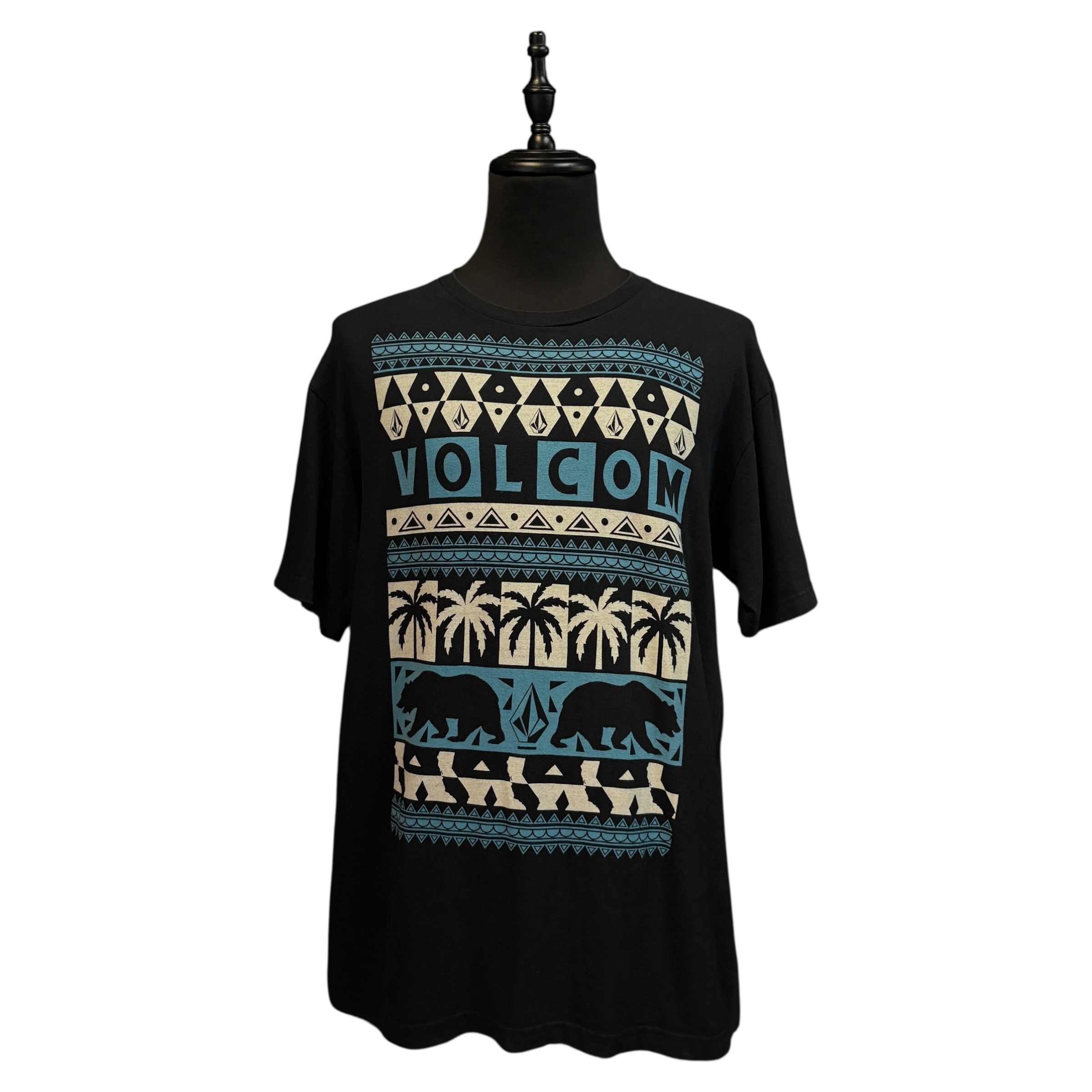 【VOLCOM】ボルコム “OLD VOLCOM” グラフィック Tシャツ XL