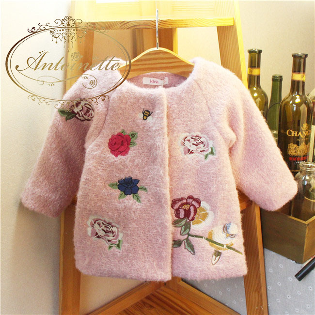 赤ちゃん コート かわいい ピンク ベビーファッション 海外服 赤ちゃん服 Antoinette