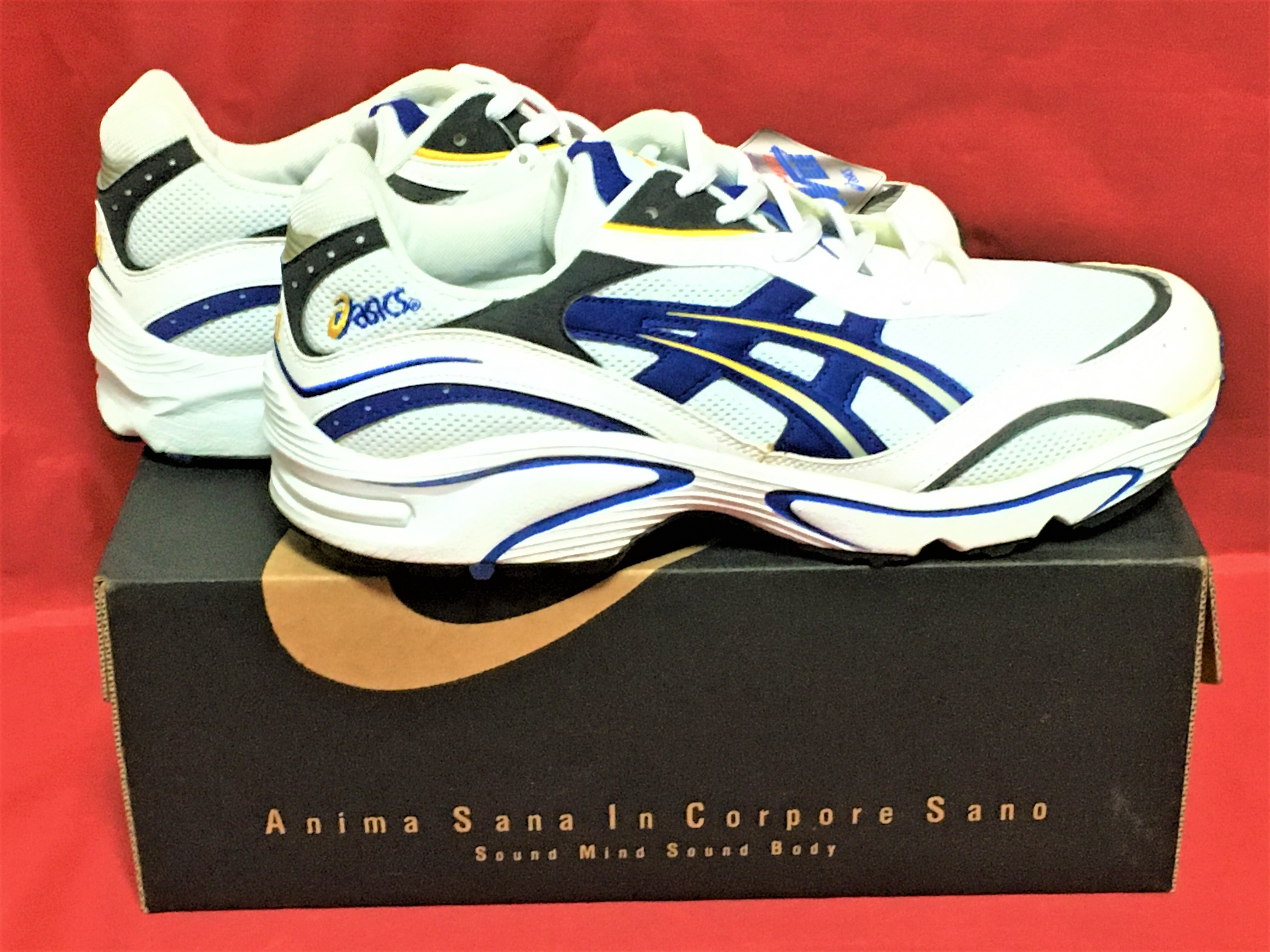 ASICS（アシックス）GELFUSE Ⅱ（ゲル ヒューズ） TJG793 白/青 28cm⓬ freestars