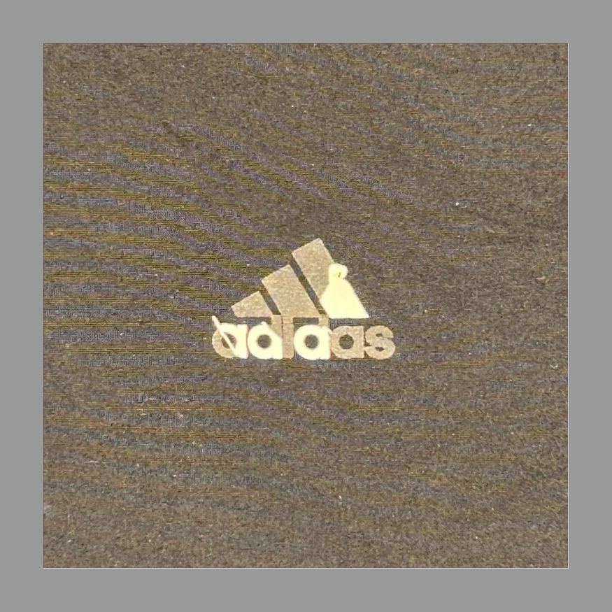 adidas ナイロンジャケット 黒 3XL の画像 3