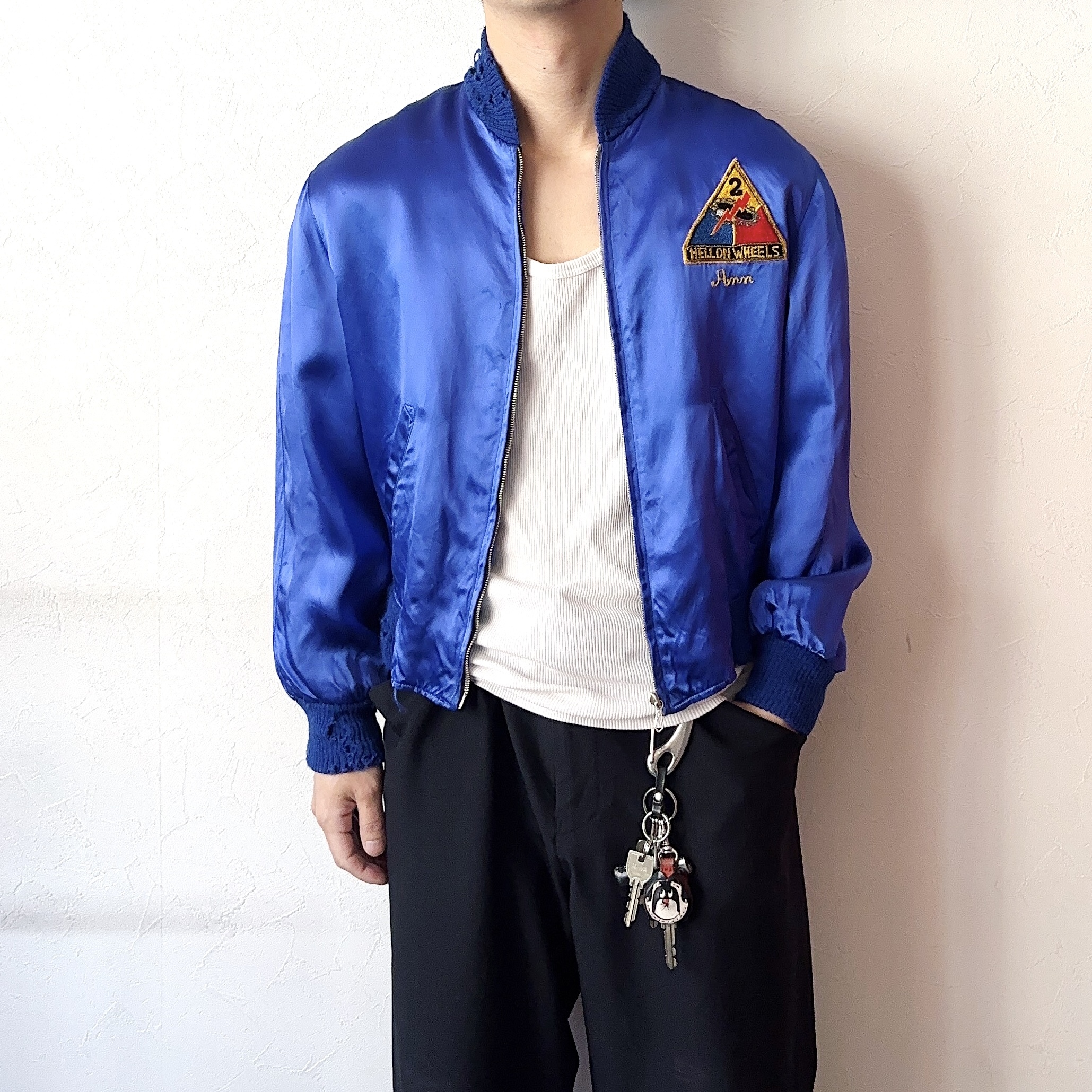 Vintage 50～60's "GERMANY MAINZ" Souvenir Jacket の画像 3